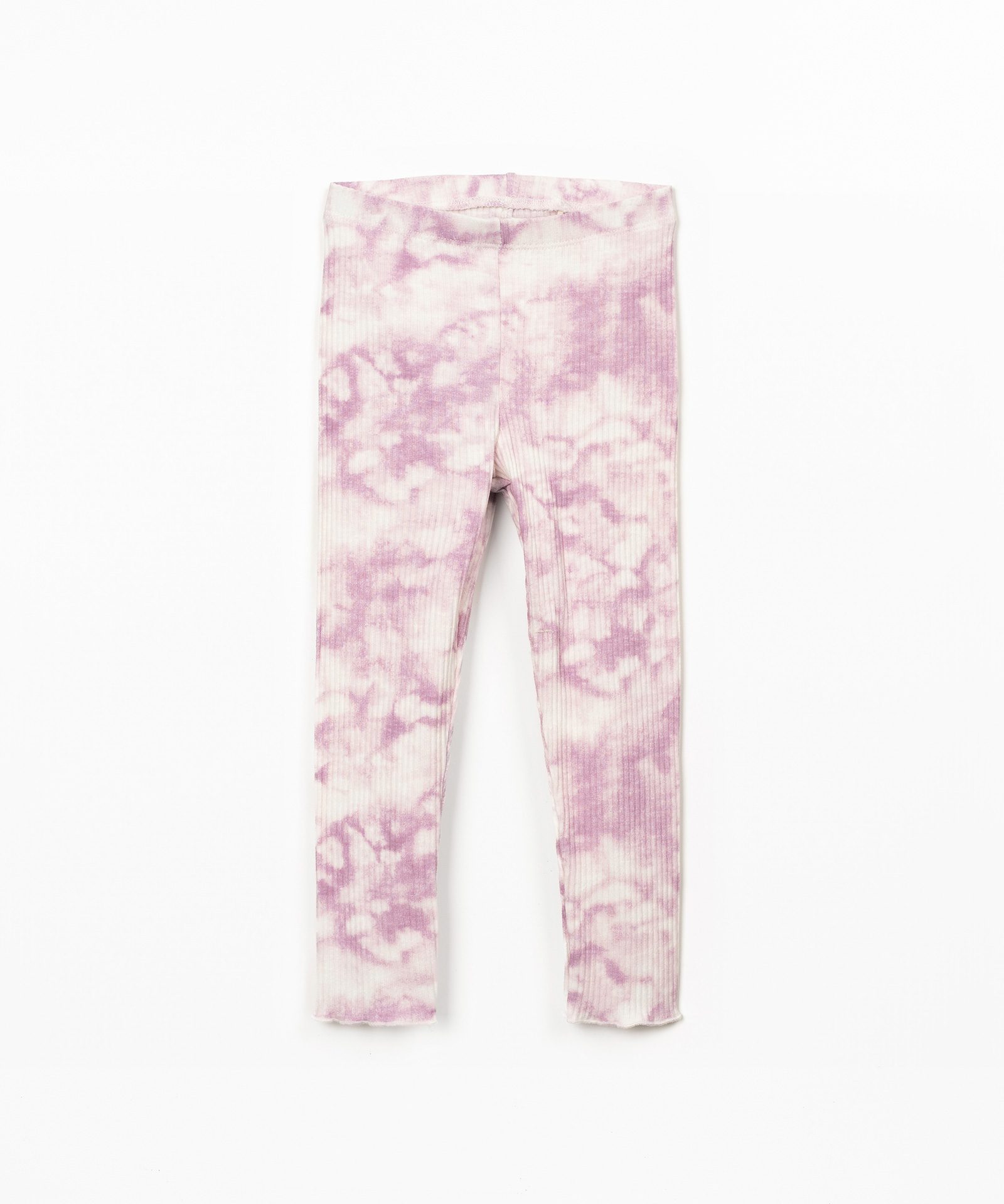 PRINTED RIB FLAMÉ LEGGINGS
