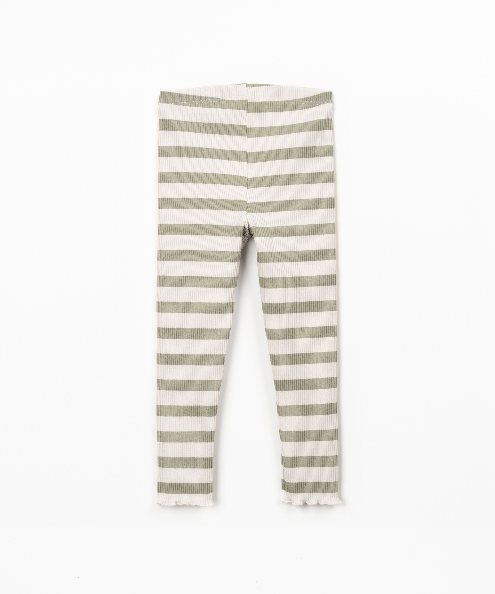 STRIPED RIB LEGGINGS