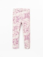 Leggings com estampado tie dye