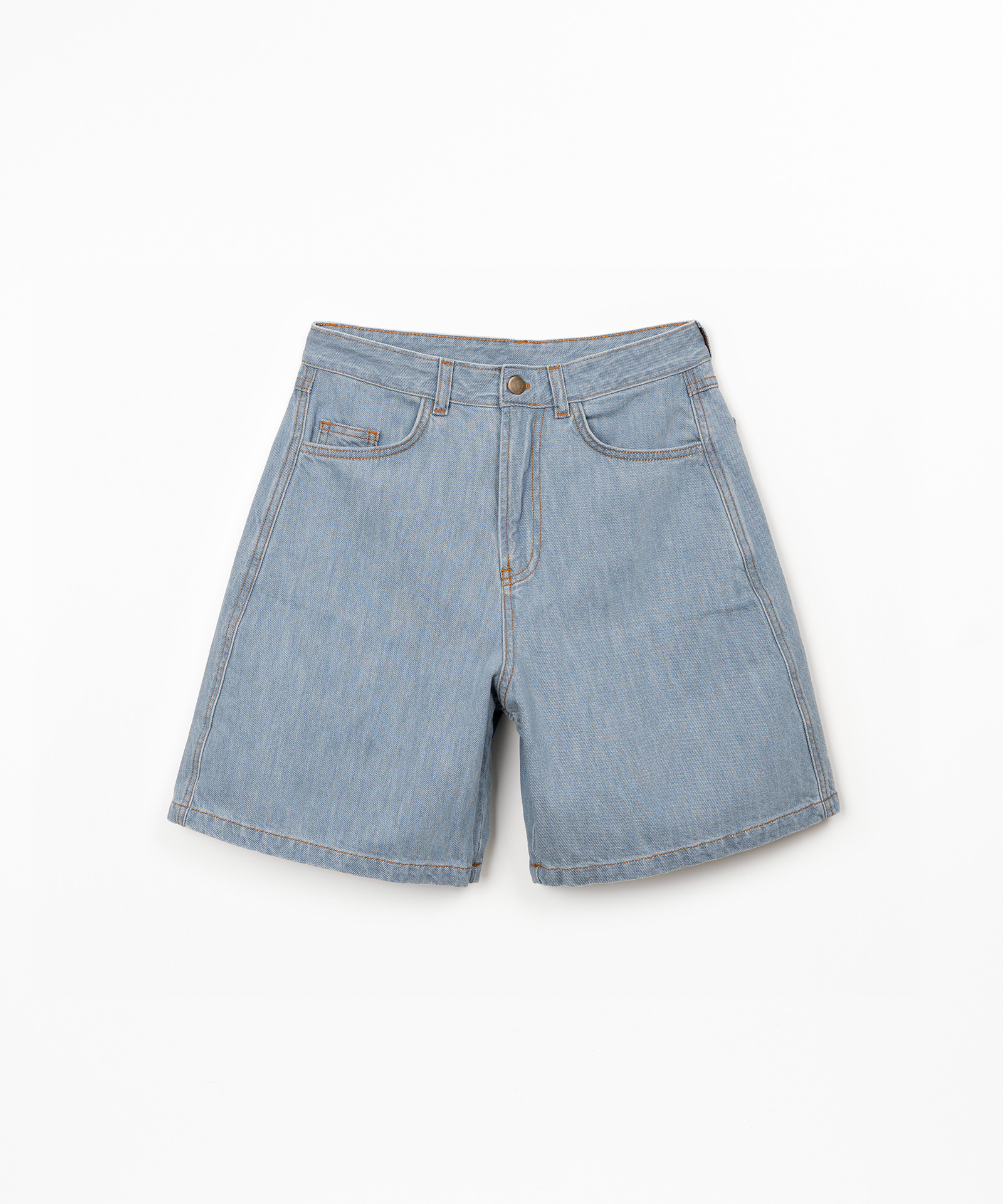 Pantalones cortos vaqueros de algodón