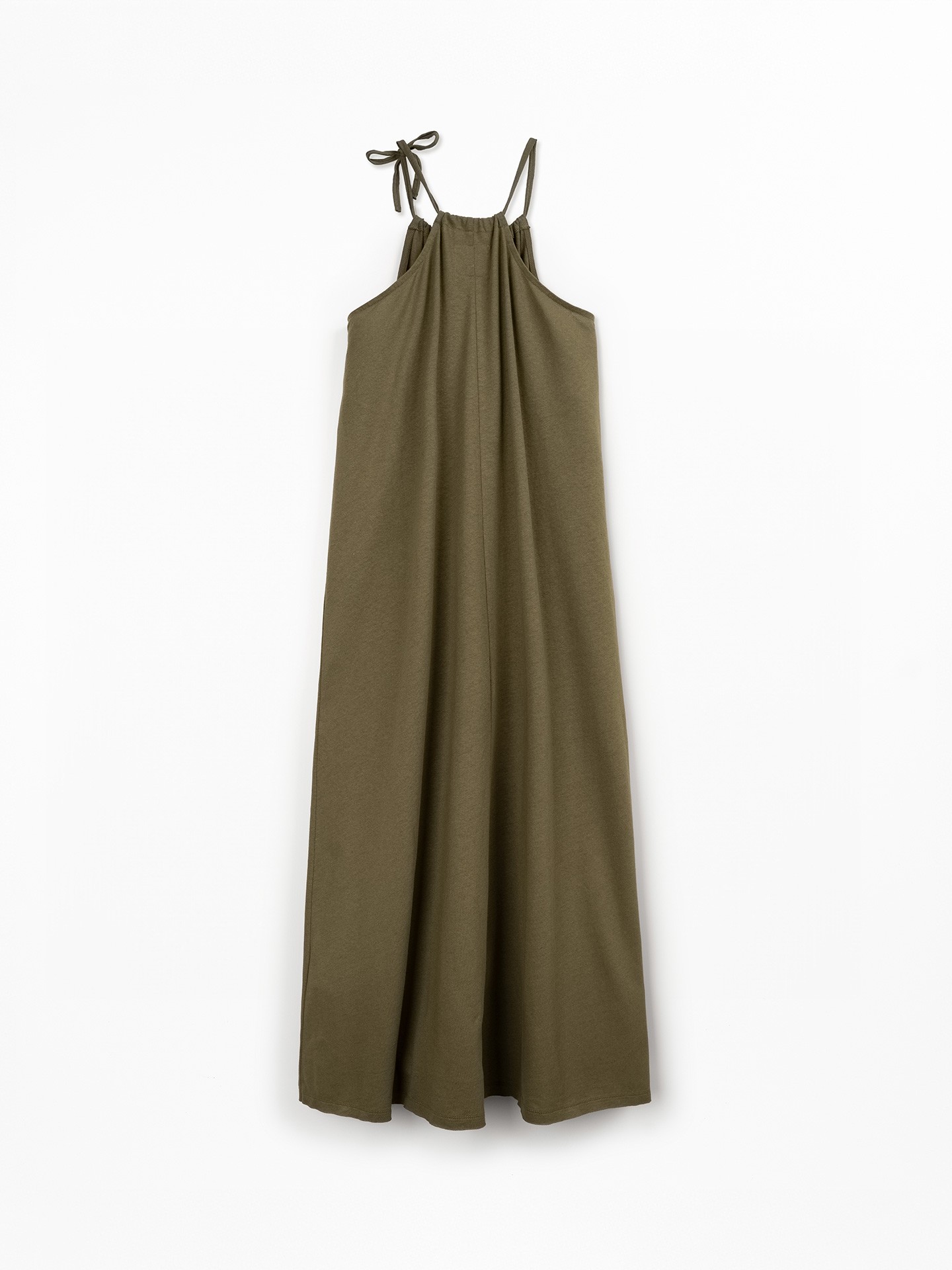 Vestido comprido com alças