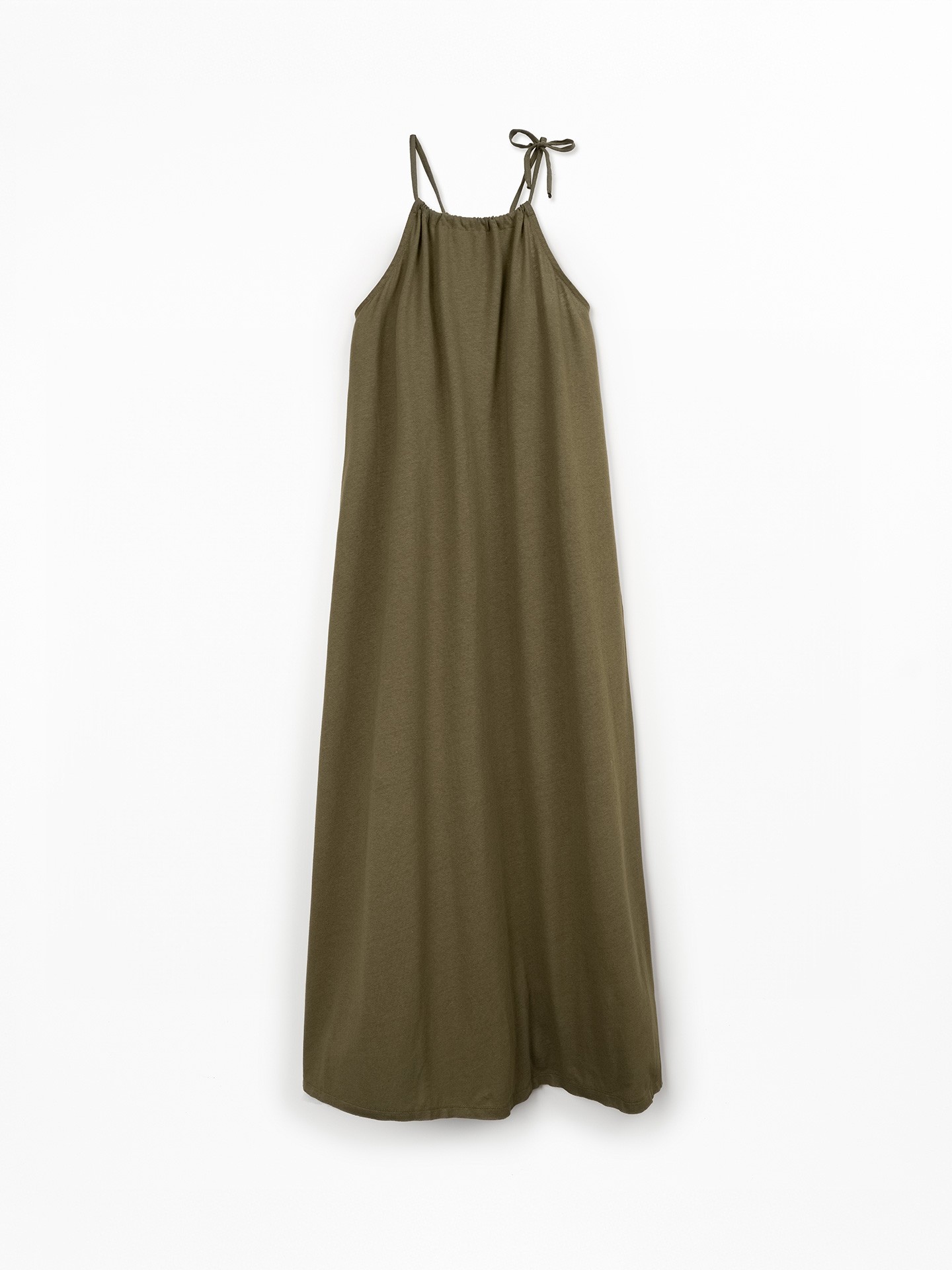 Vestido comprido com alças