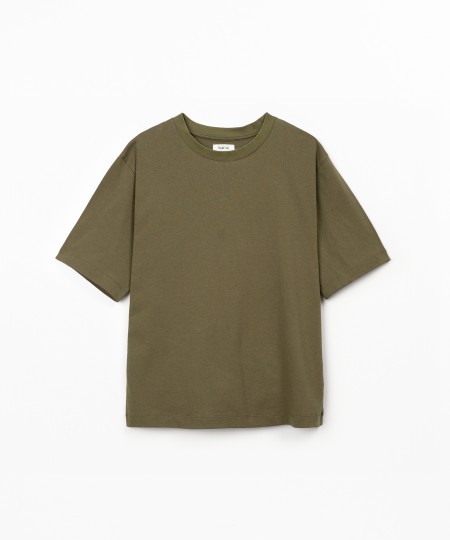 T-shirt em mistura de algod�o org�nico e reciclado