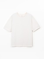 T-shirt em mistura de algod�o org�nico e reciclado
