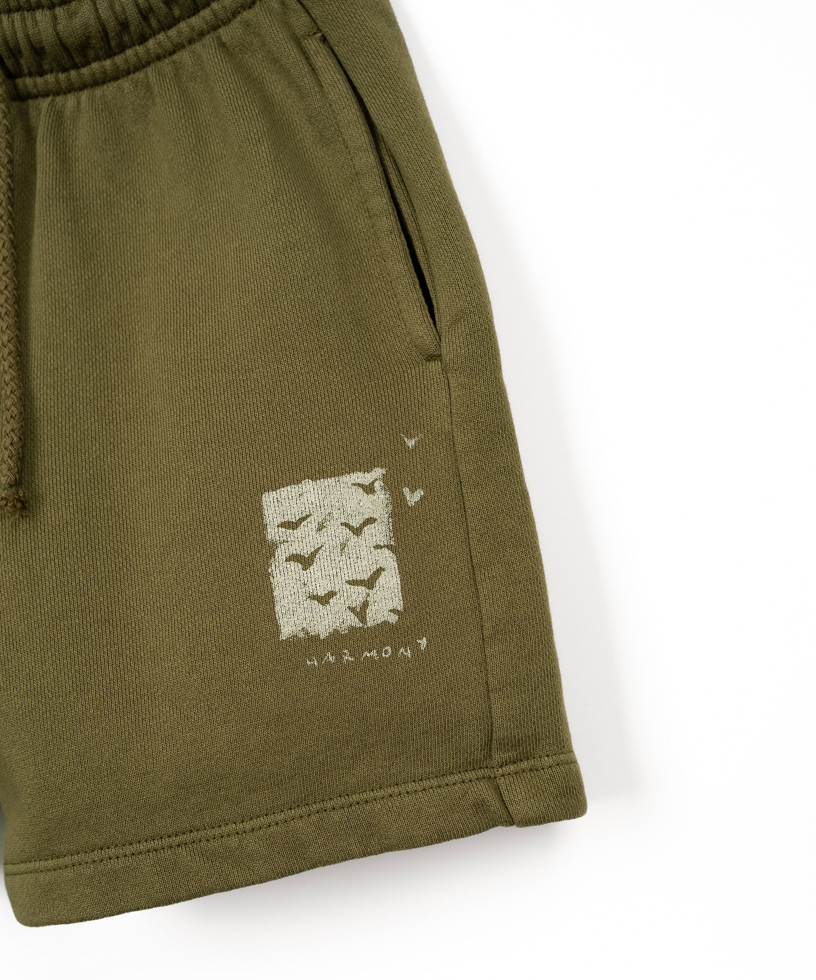 Shorts with front print