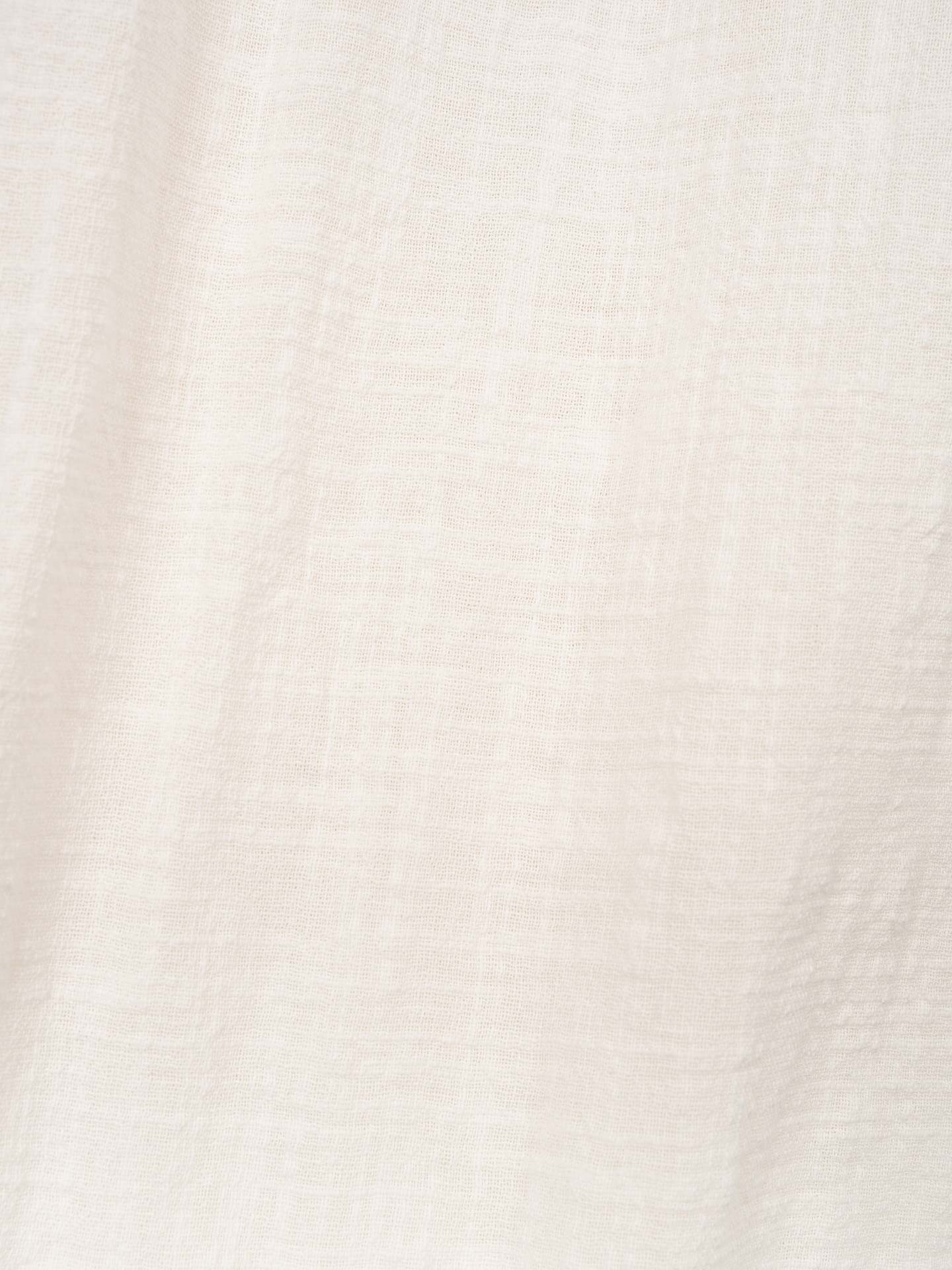 Pantaloni in tessuto di cotone biologico con cintura elastica