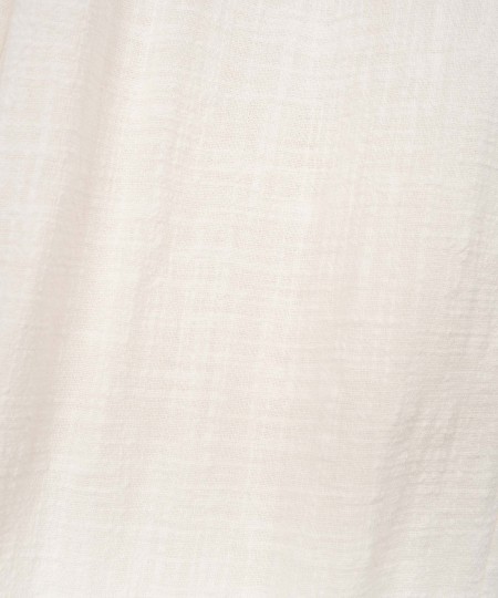 Pantaloni in tessuto di cotone biologico con cintura elastica
