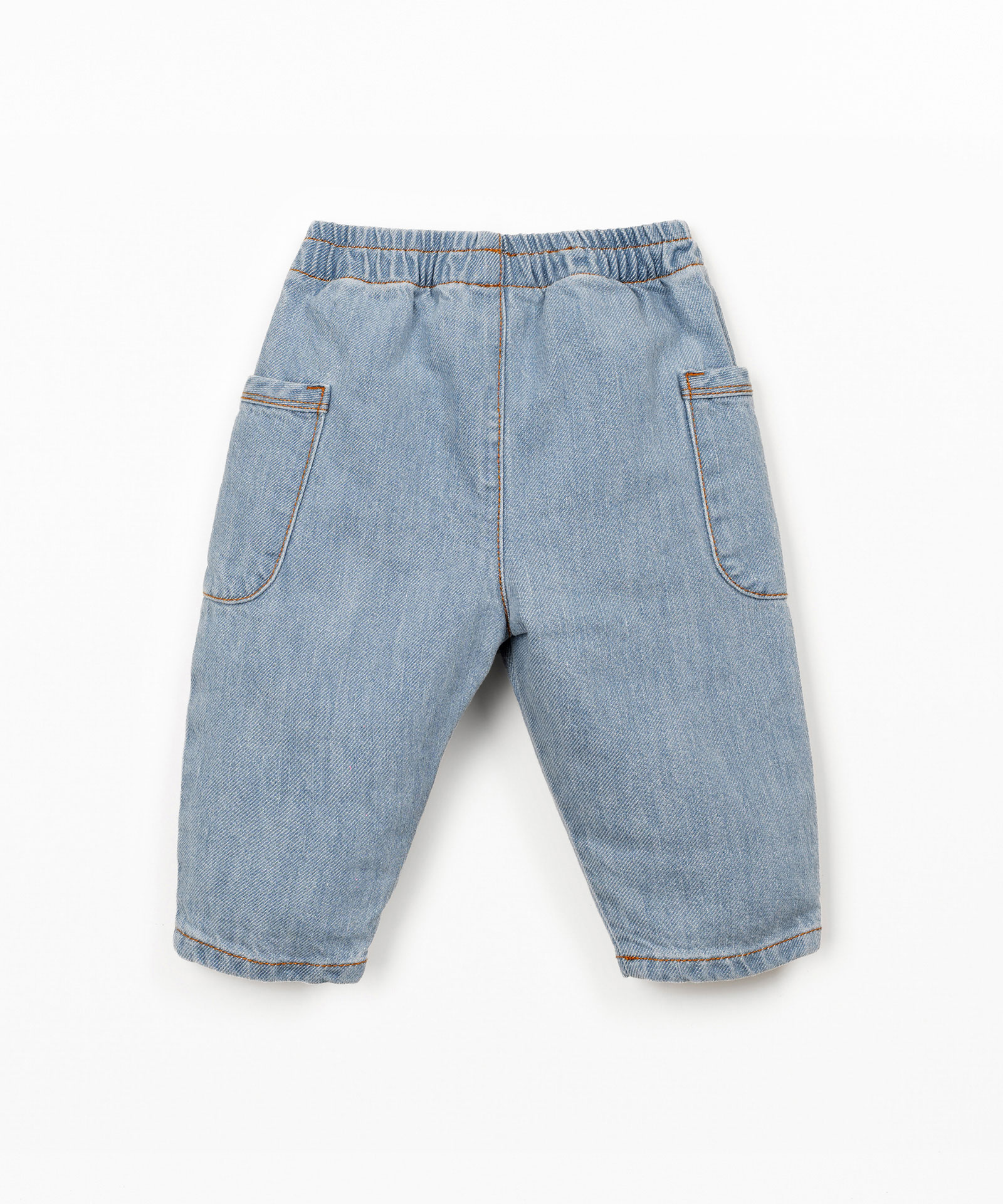 DENIM TROUSERS