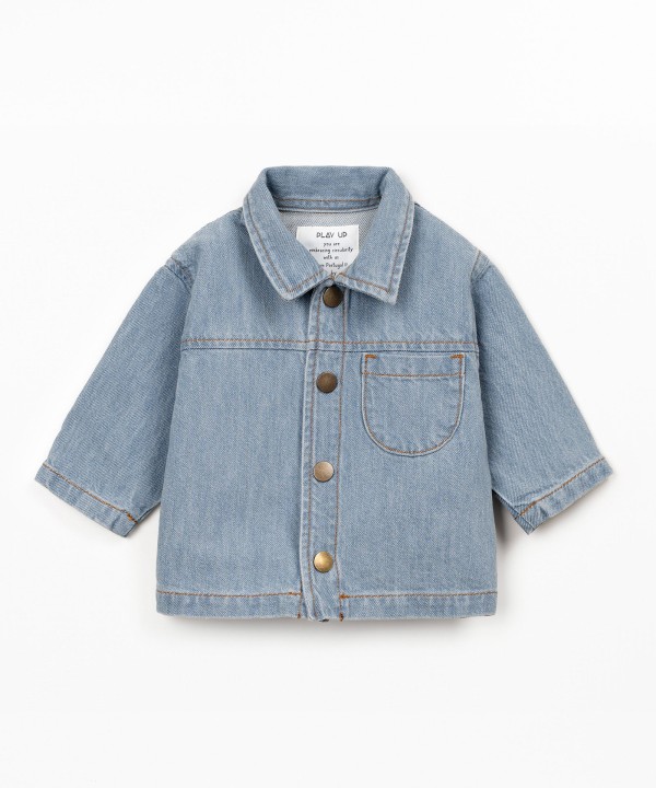 Chaqueta vaquera de algod�n