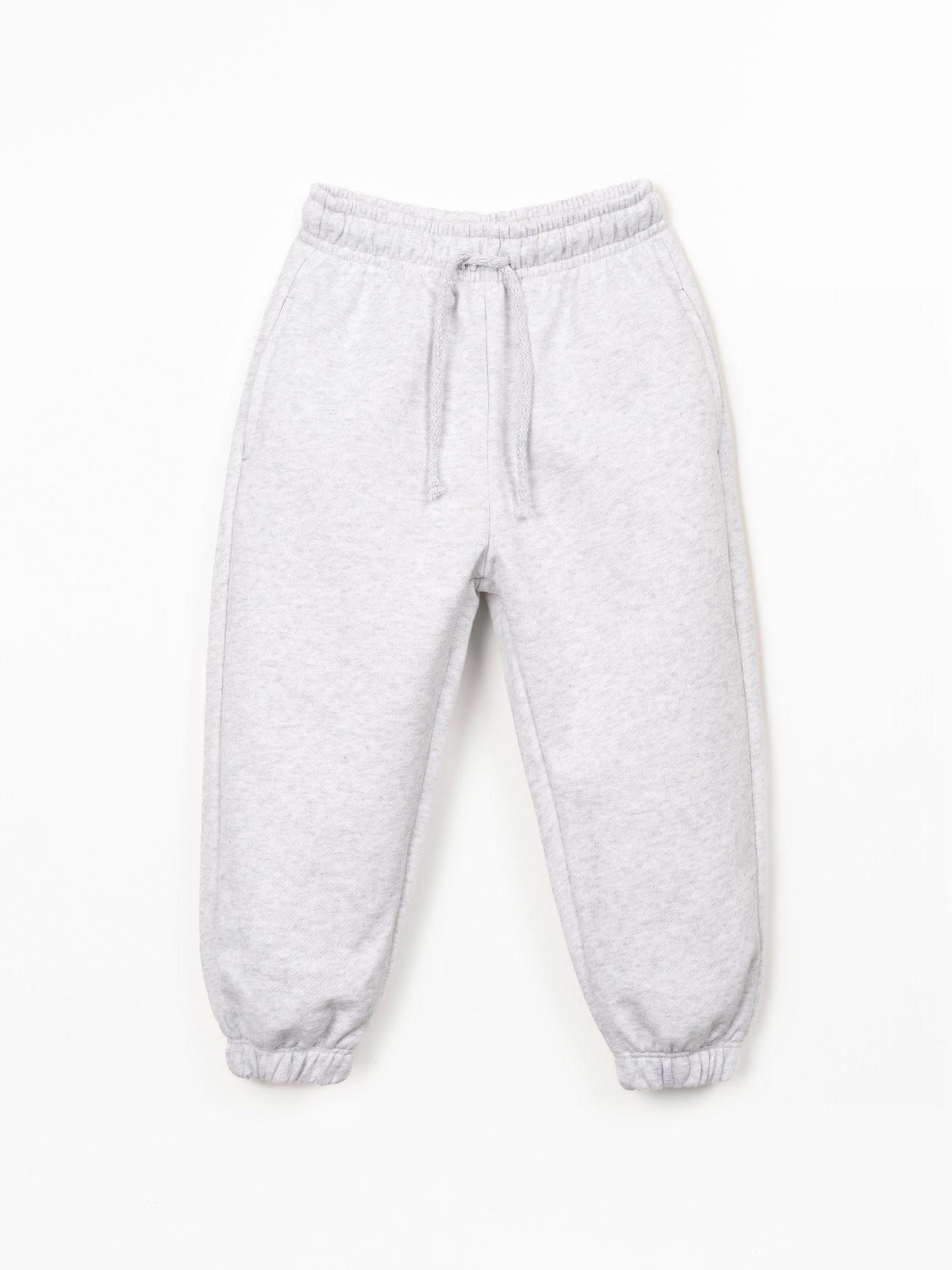 Pantaloni in maglina con miscela di fibre naturali e fibre riciclate