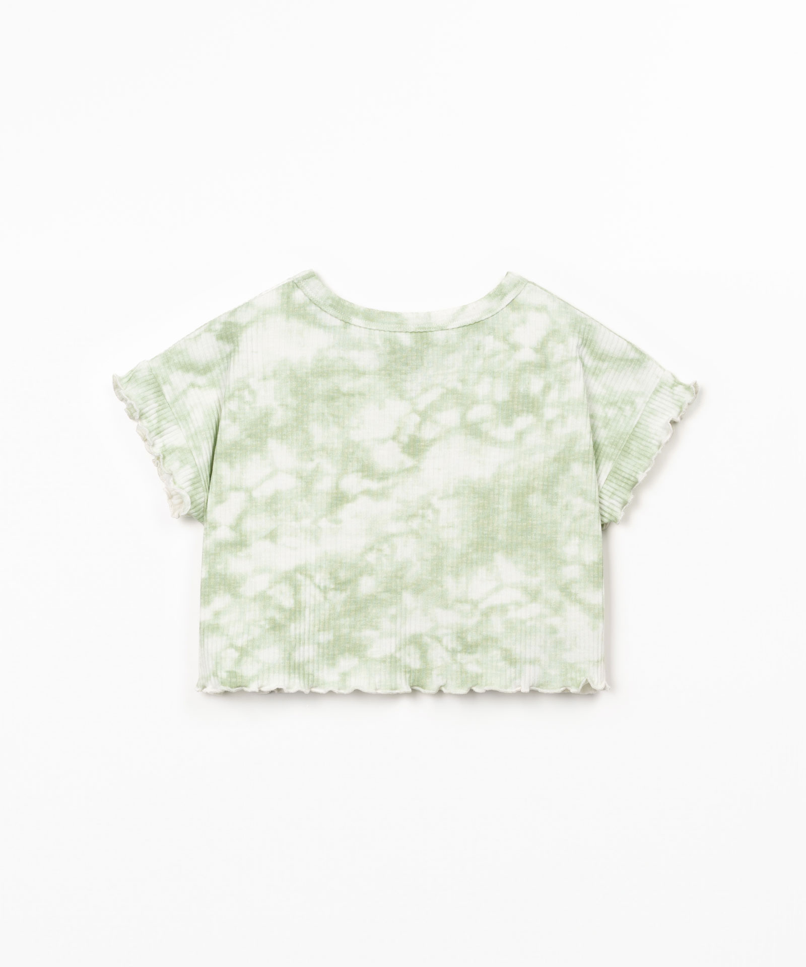 PRINTED RIB T-SHIRT