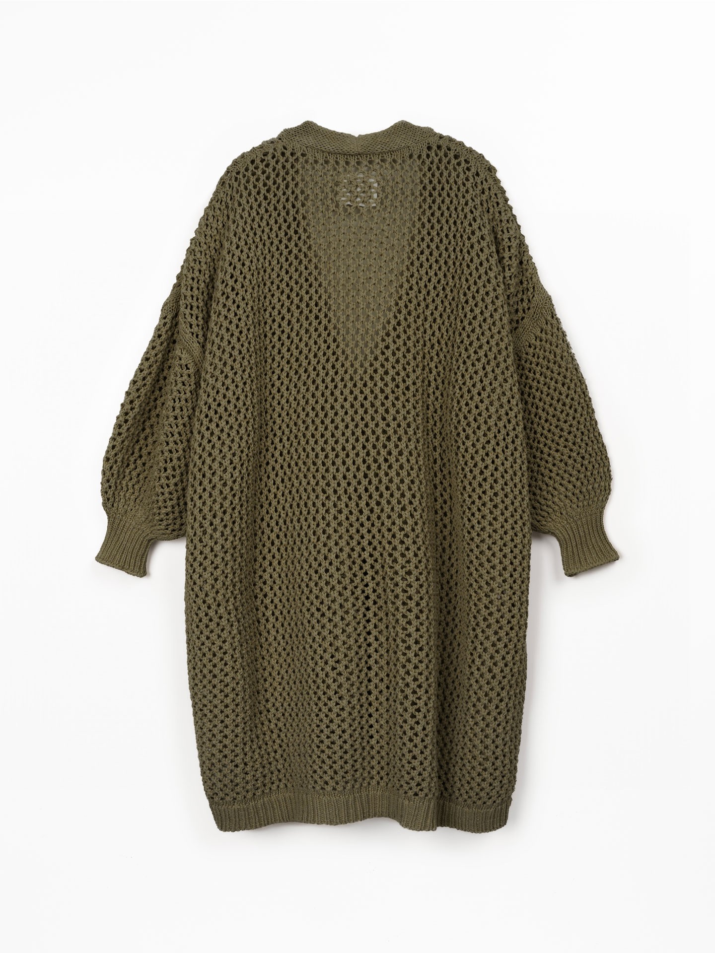 Giacca in maglia con scollo a V