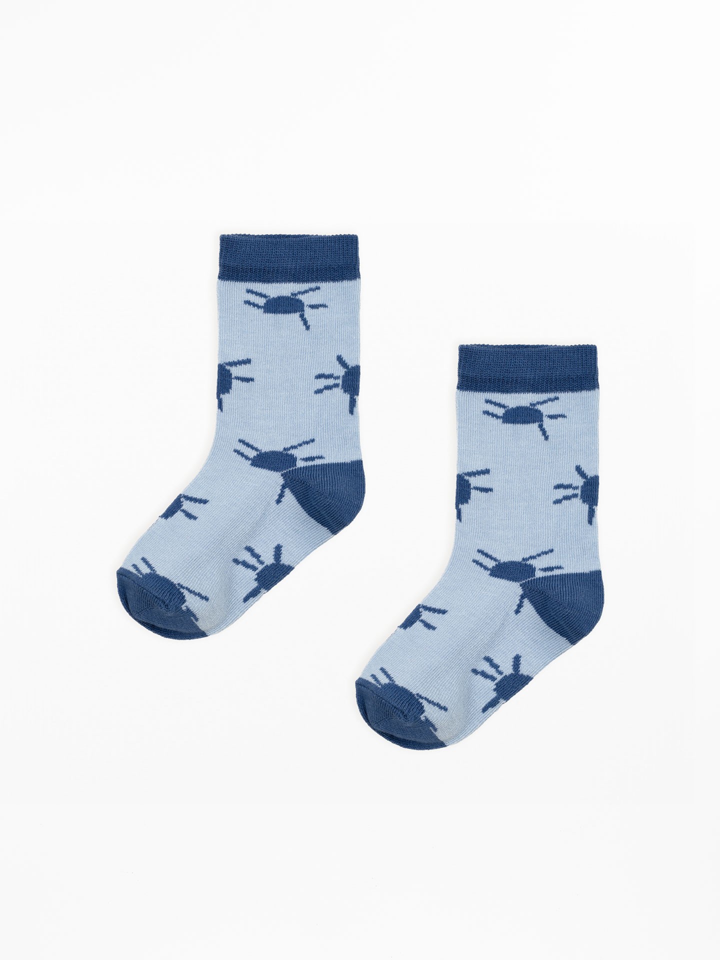 Chaussettes à motif soleil
