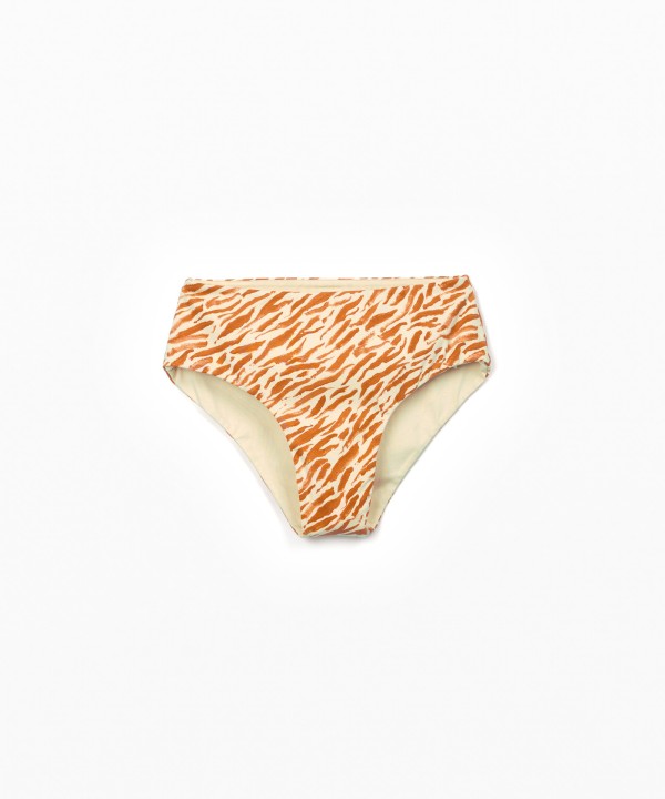 Braguita de bikini estampada
