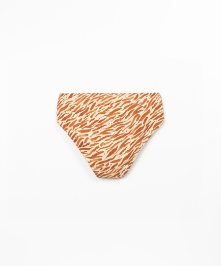 Braguita de bikini estampada