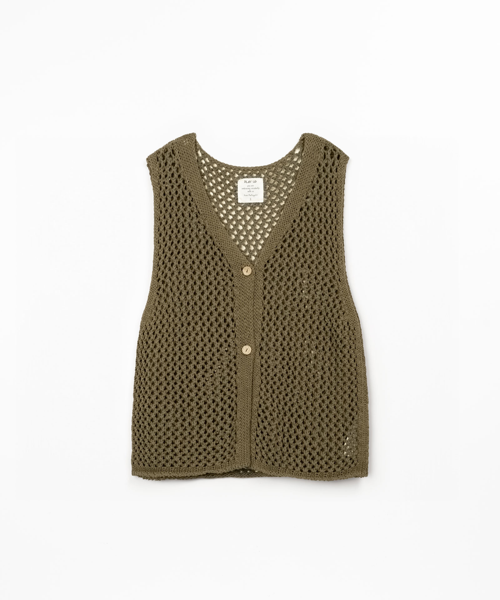 KNITTED VEST