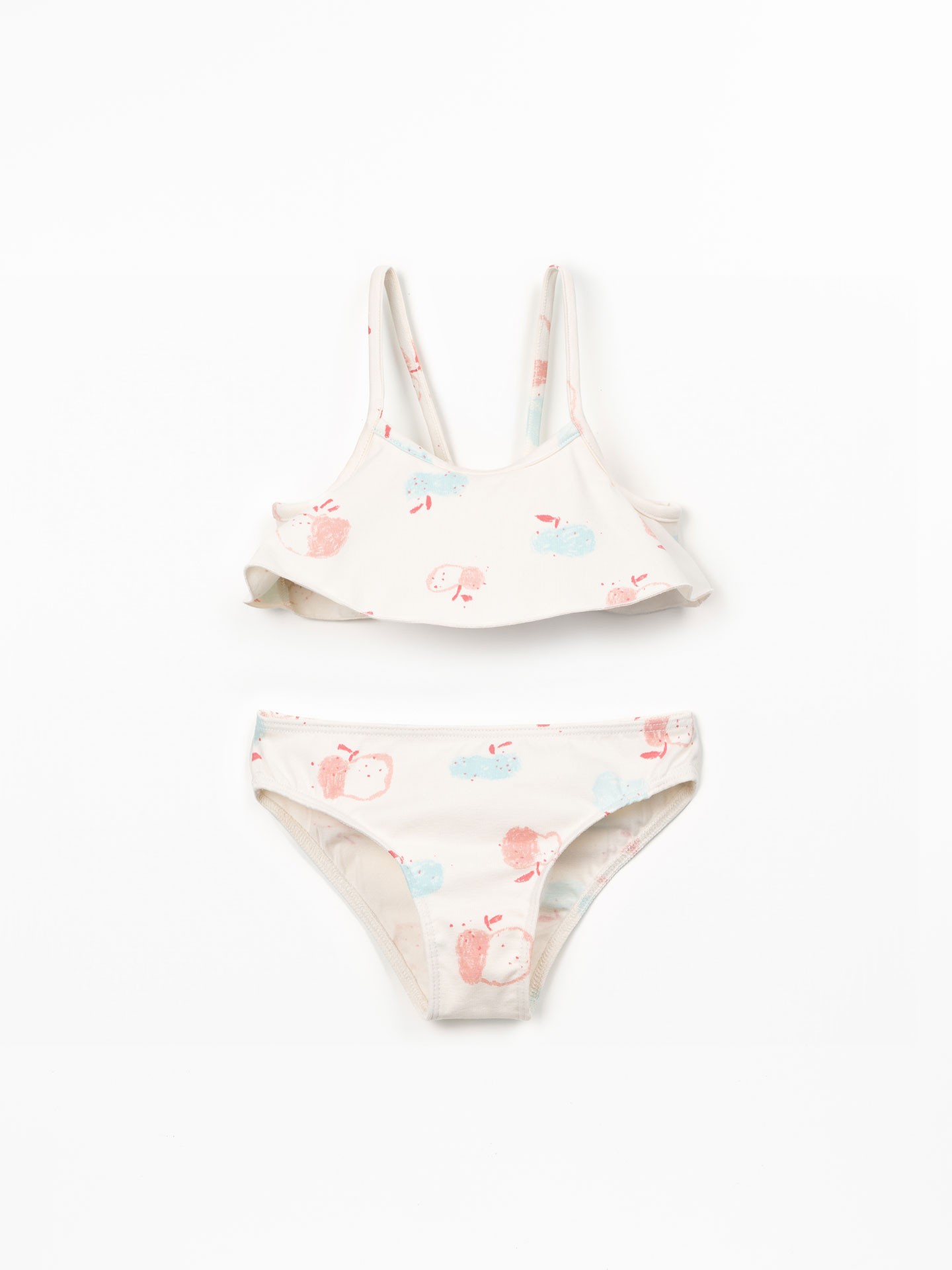 Bikini imprimé en coton biologique
