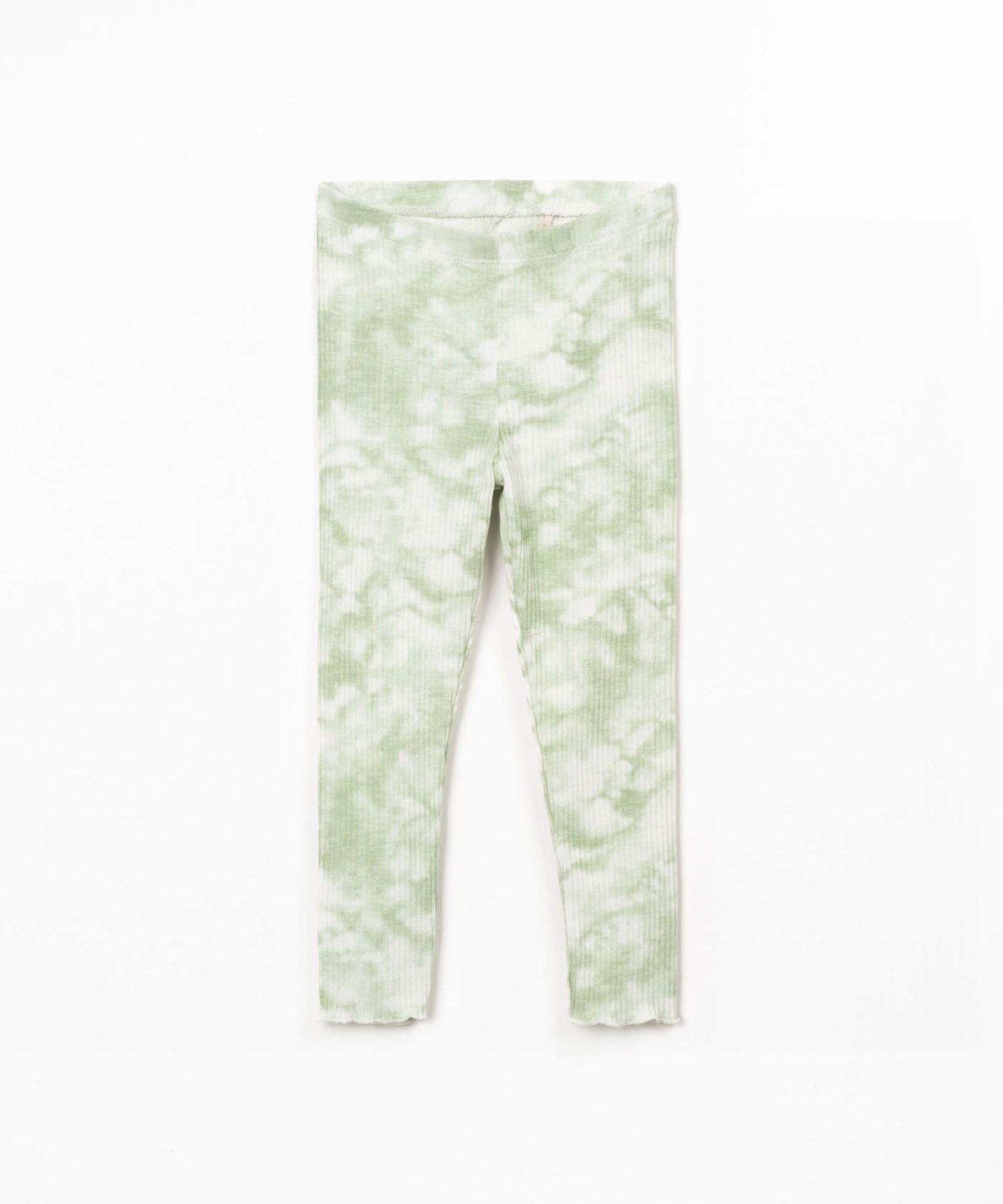 PRINTED RIB FLAMÉ LEGGINGS