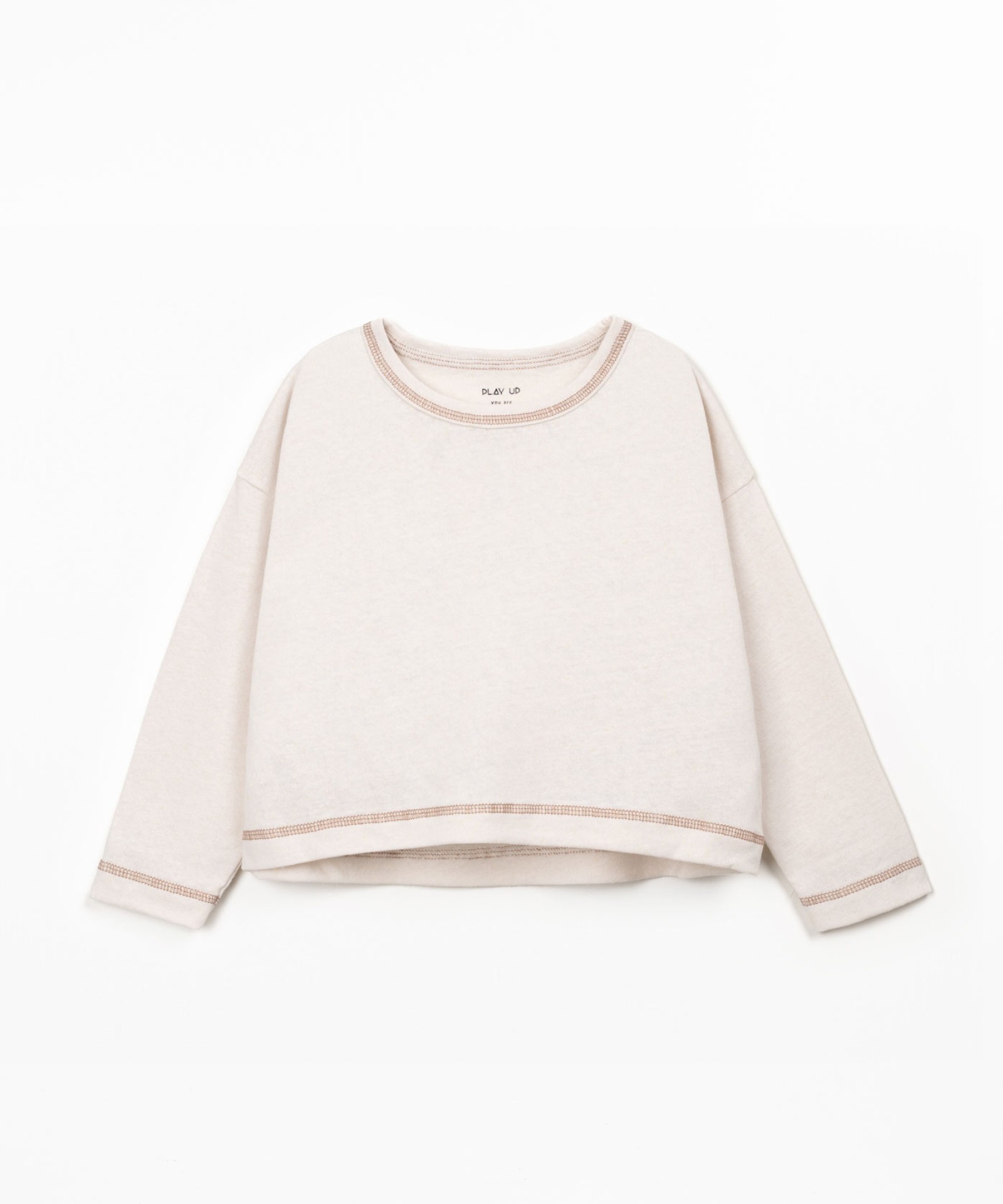Maglione in misto fibre riciclate