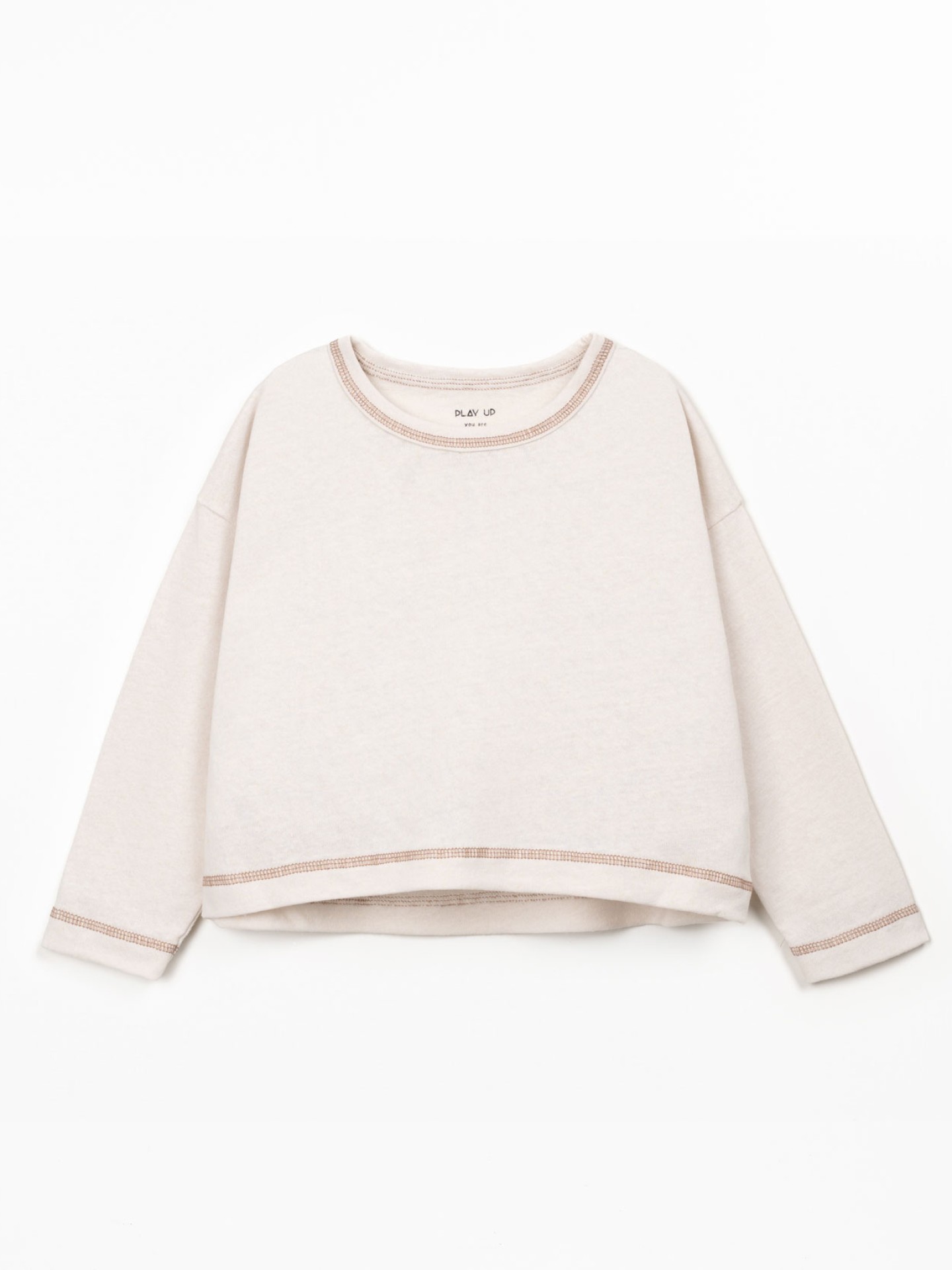 Camisola mistura de fibras recicladas