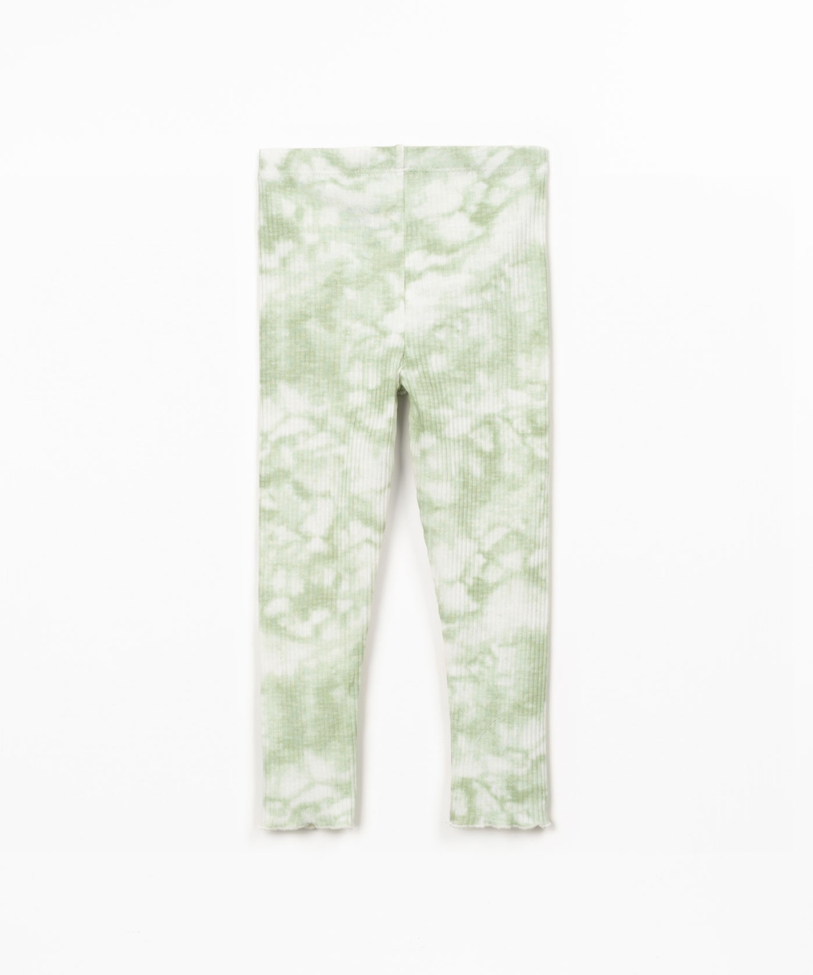 PRINTED RIB FLAMÉ LEGGINGS