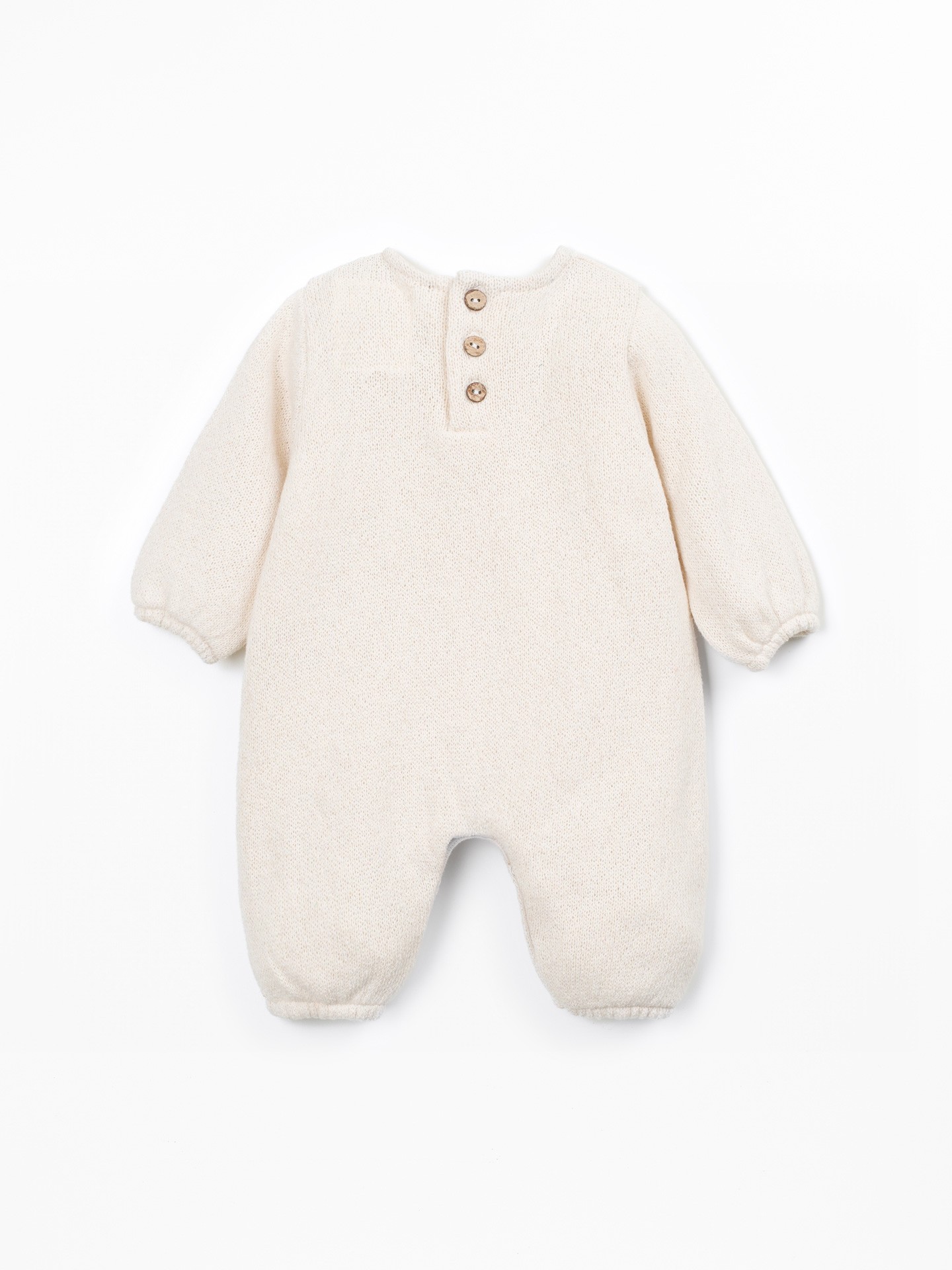 Jumpsuit with a mixture of cotton and recycled cotton