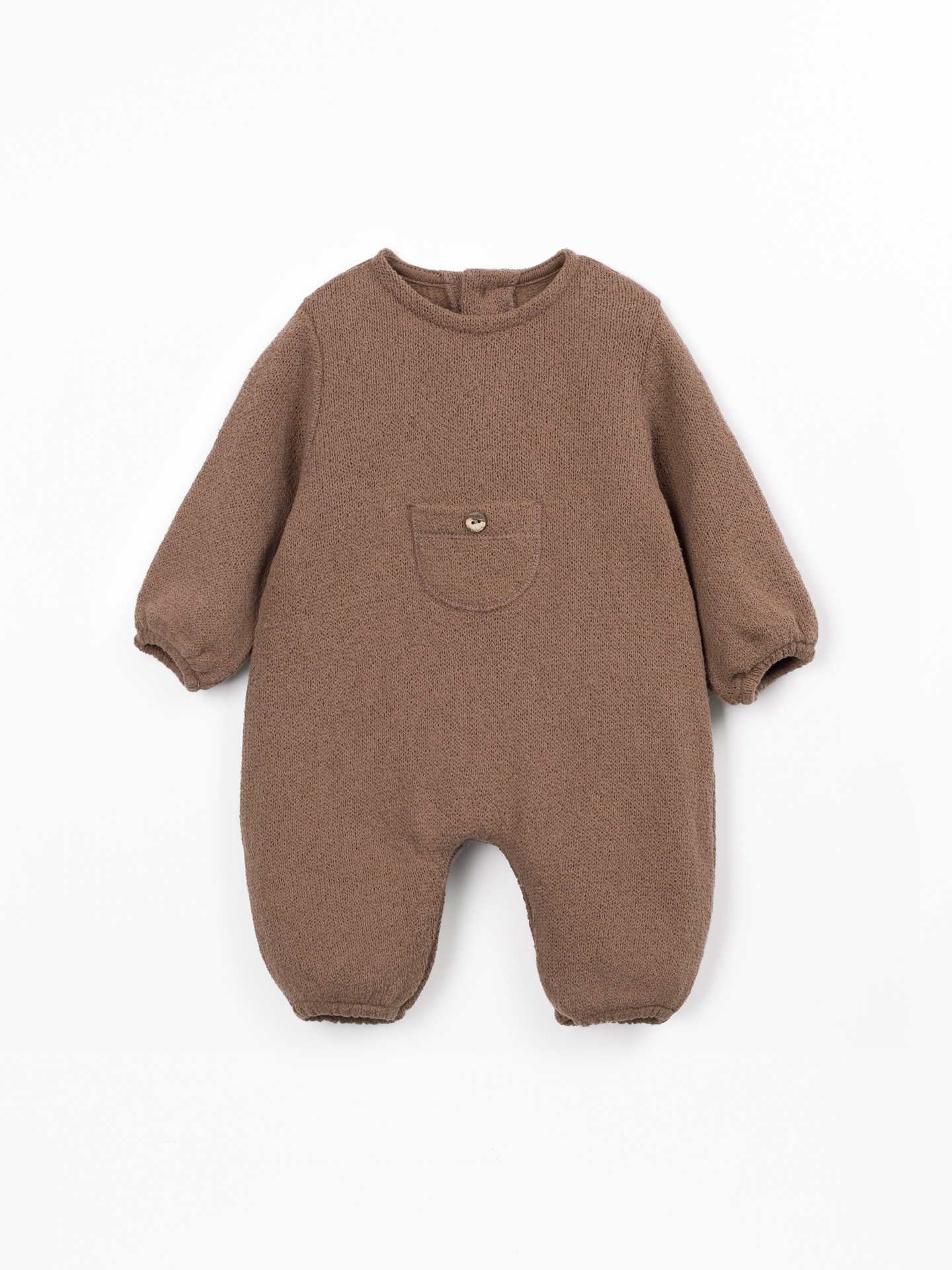 Jumpsuit with a mixture of cotton and recycled cotton