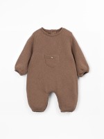 Jumpsuit with a mixture of cotton and recycled cotton