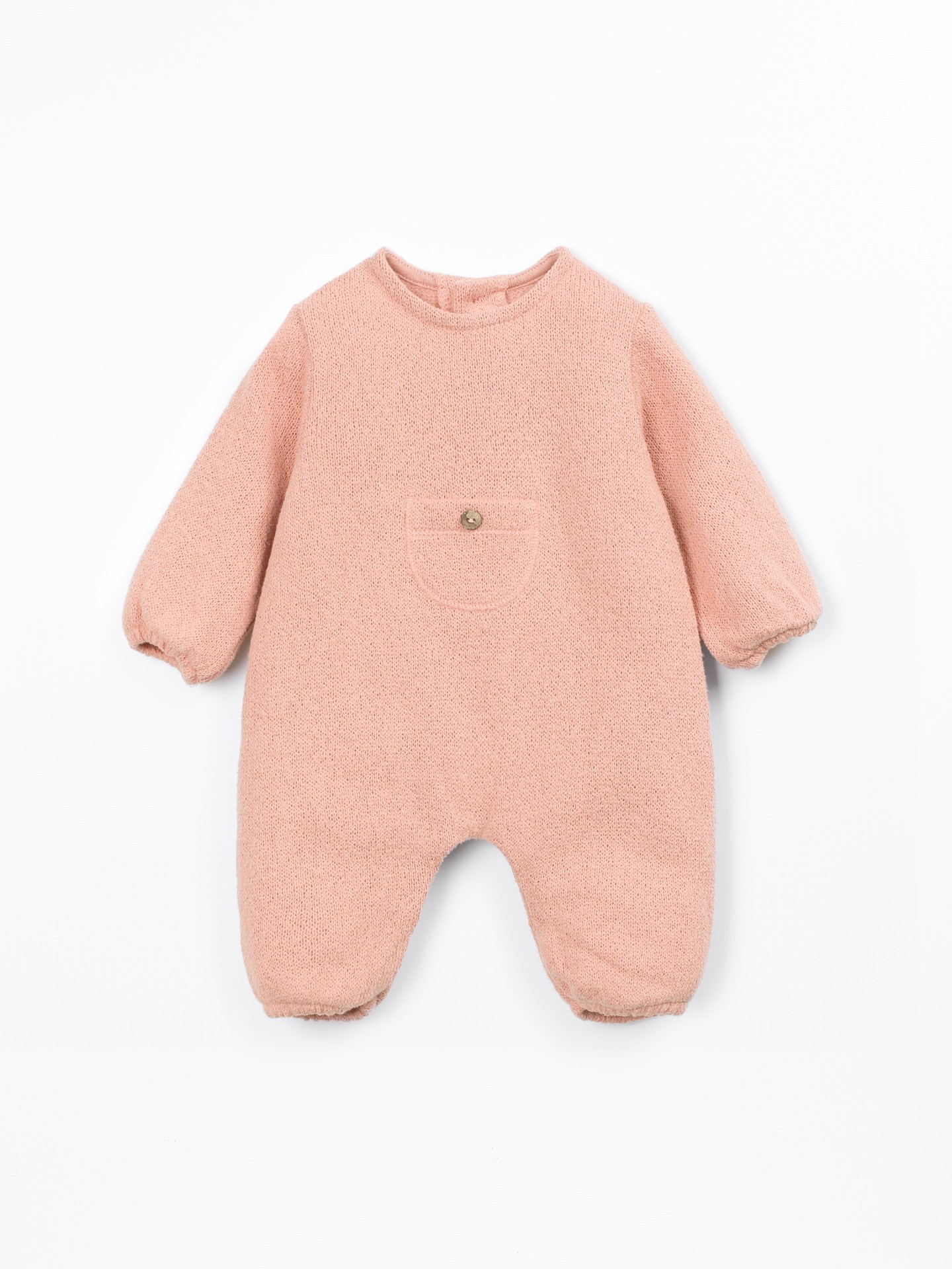 Jumpsuit with a mixture of cotton and recycled cotton
