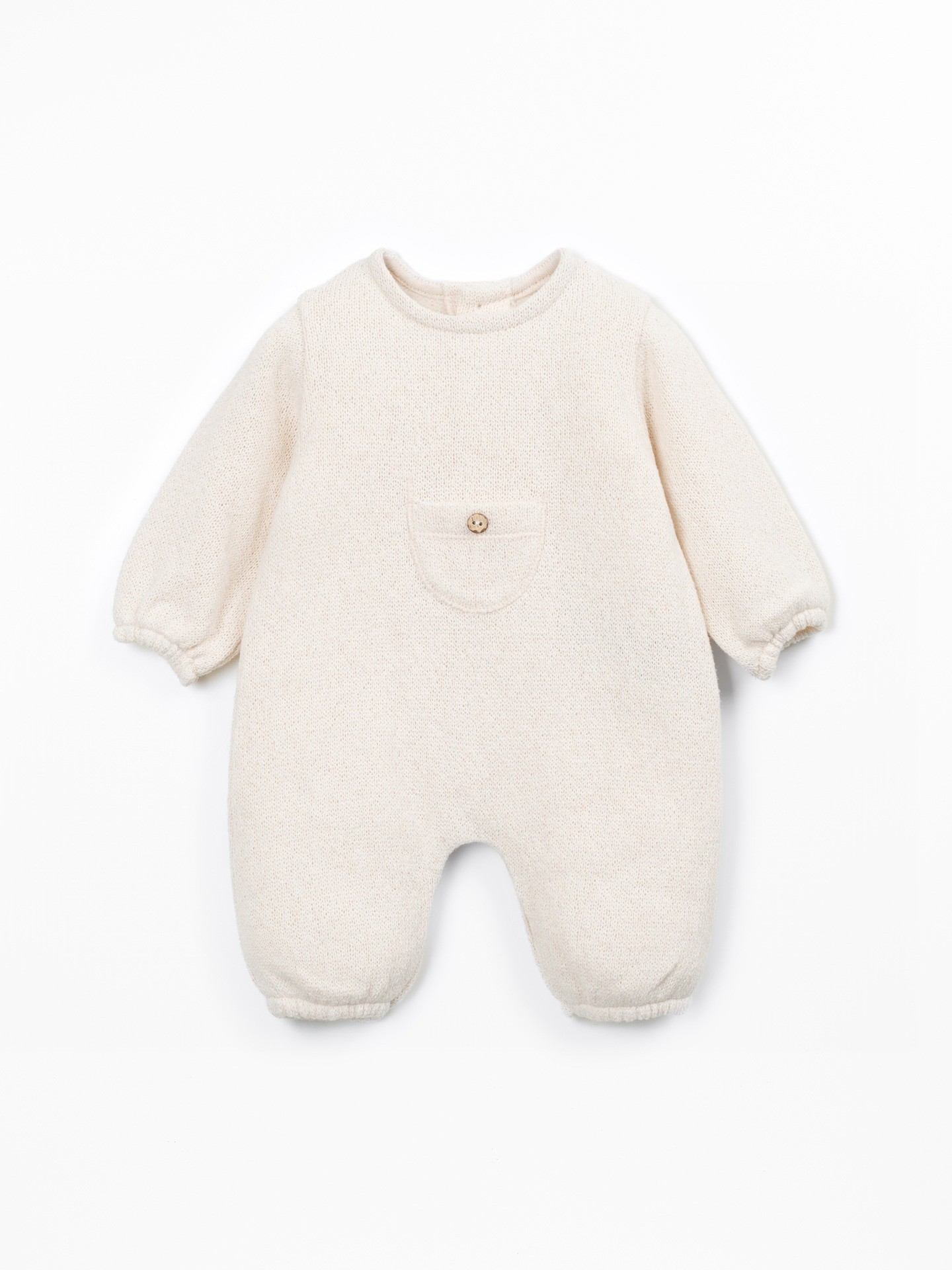 Jumpsuit with a mixture of cotton and recycled cotton