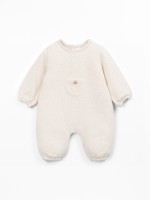 Jumpsuit with a mixture of cotton and recycled cotton Jumpsuit with a mixture of cotton and recycled cotton