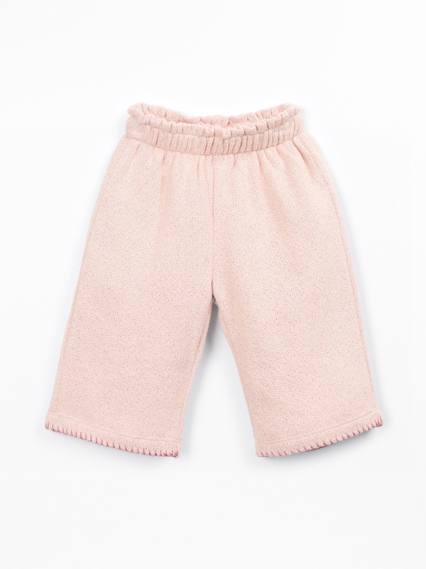 Pantalon en maille avec ceinture élastique