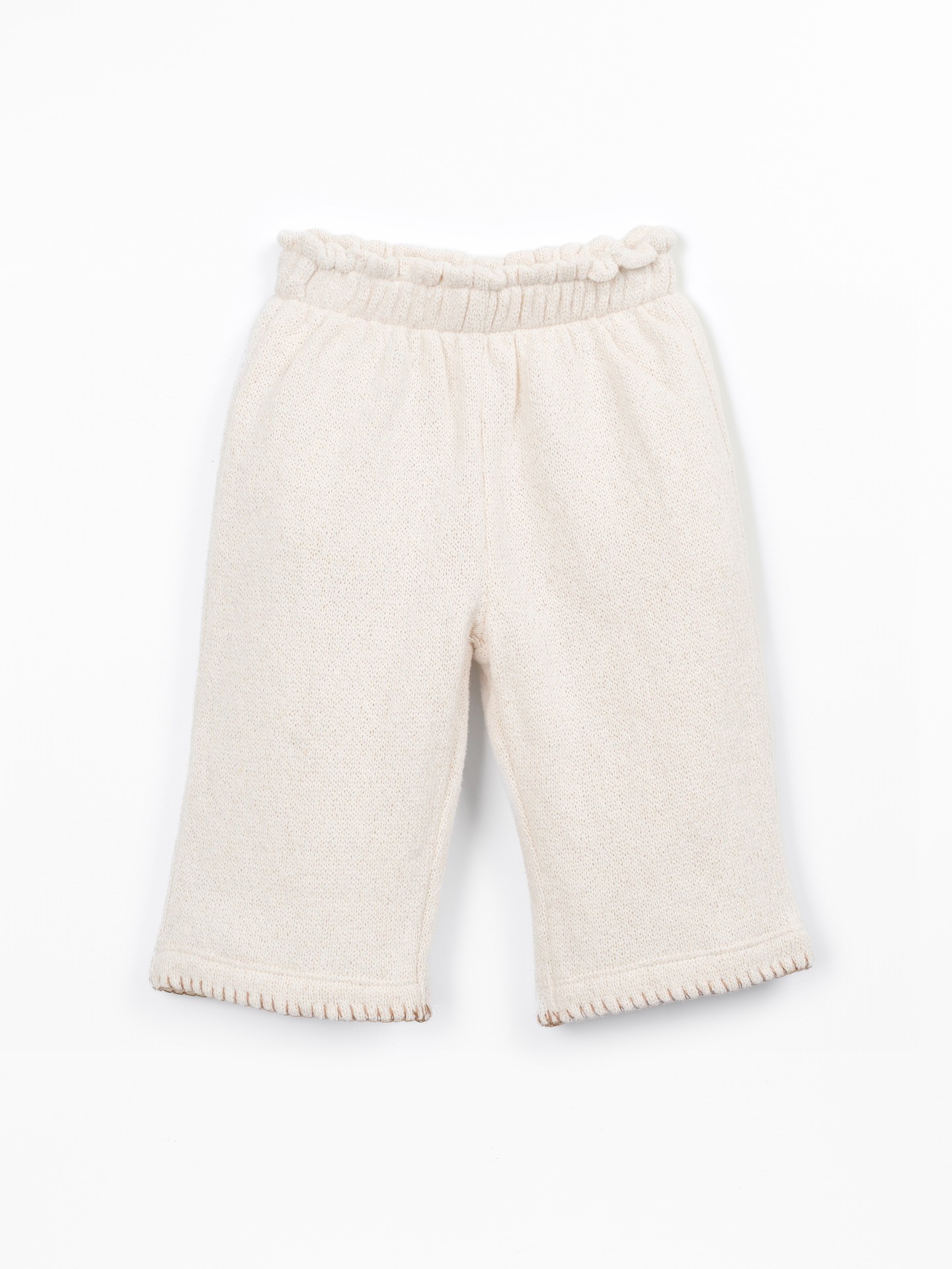 Pantalon en maille avec ceinture élastique