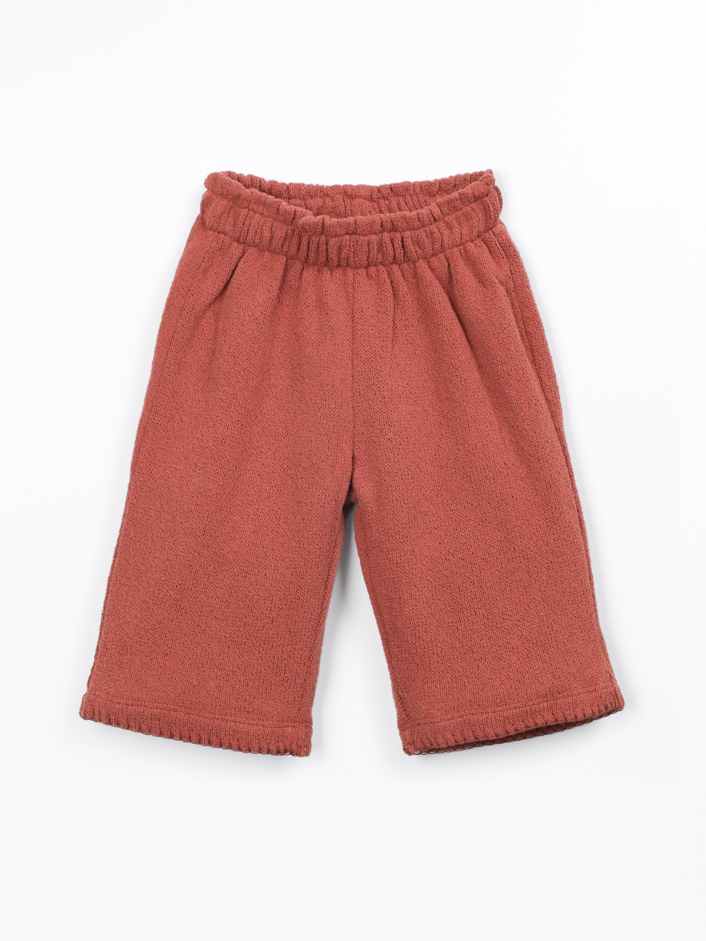 Pantalon en maille avec ceinture élastique