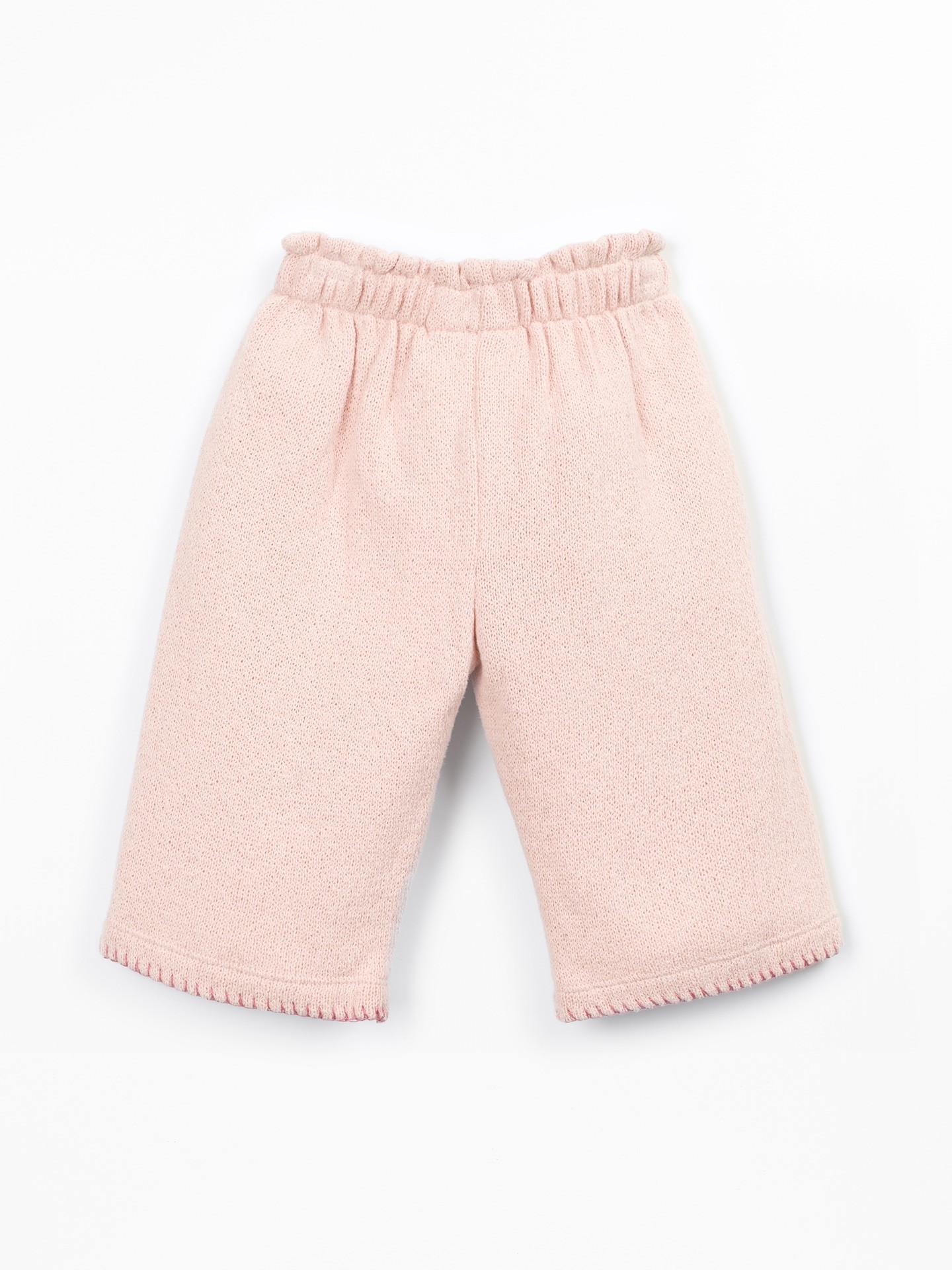 Pantalon en maille avec ceinture élastique