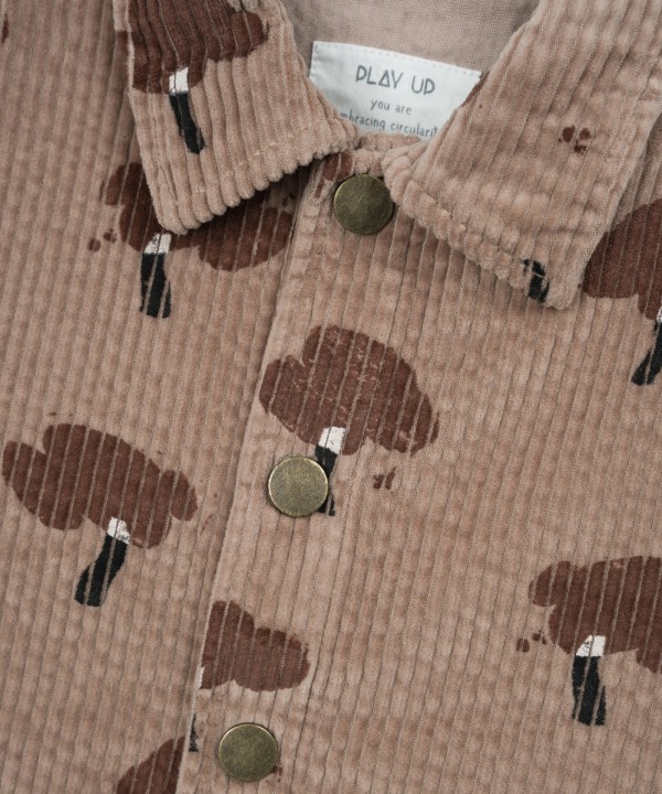 Camicia di velluto a coste in cotone