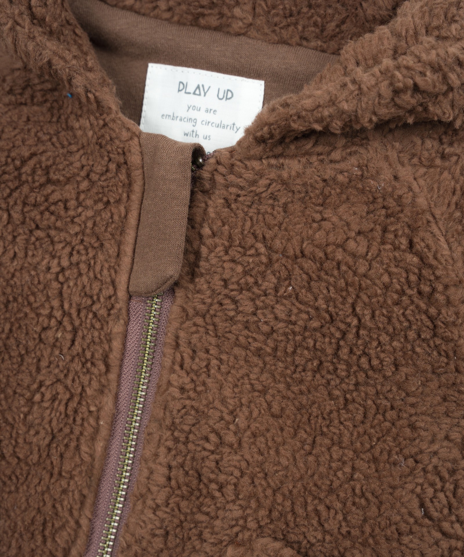 Manteau avec mélange de coton biologique et coton recyclé