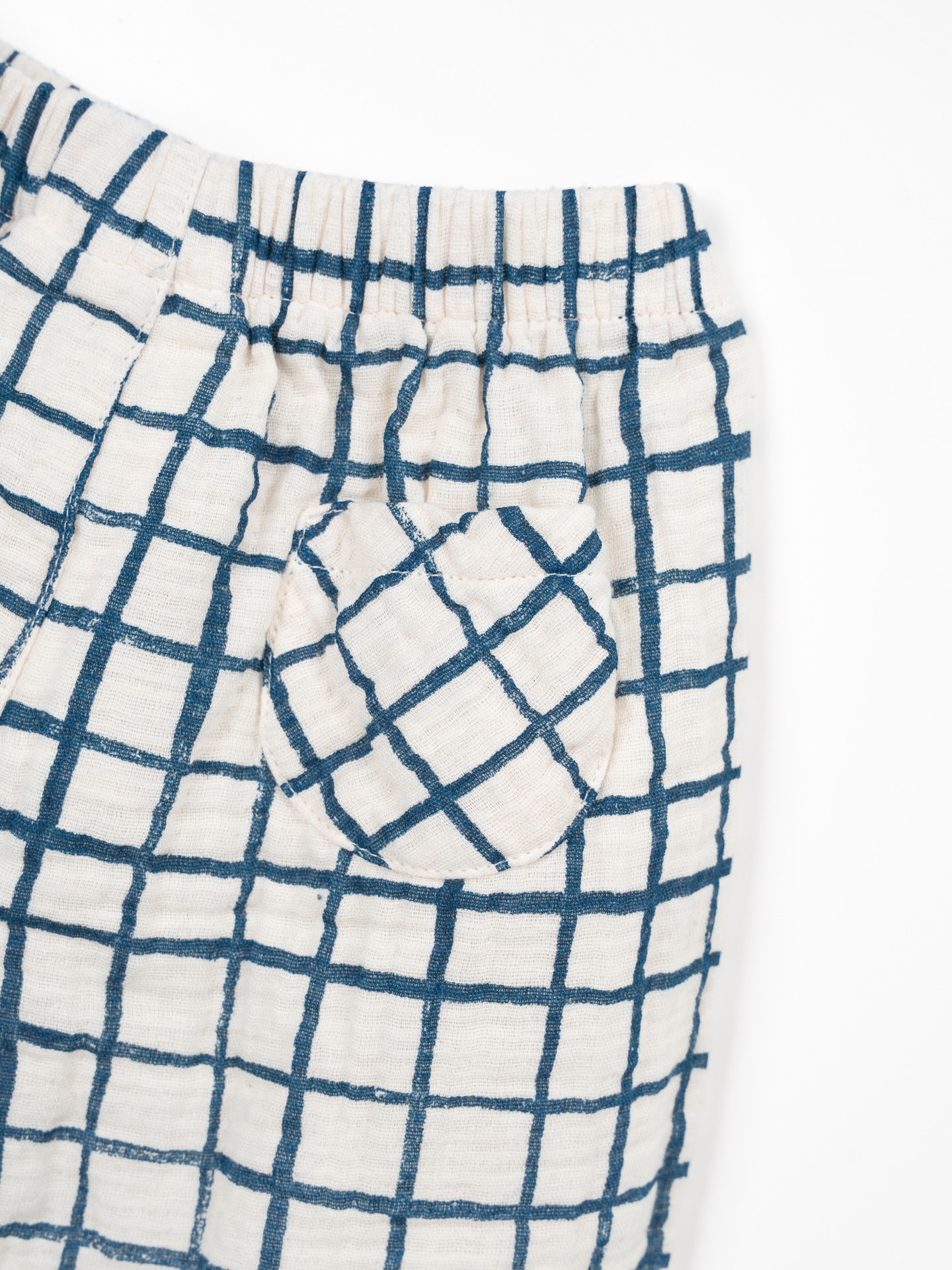 Pantalon en tissu de coton