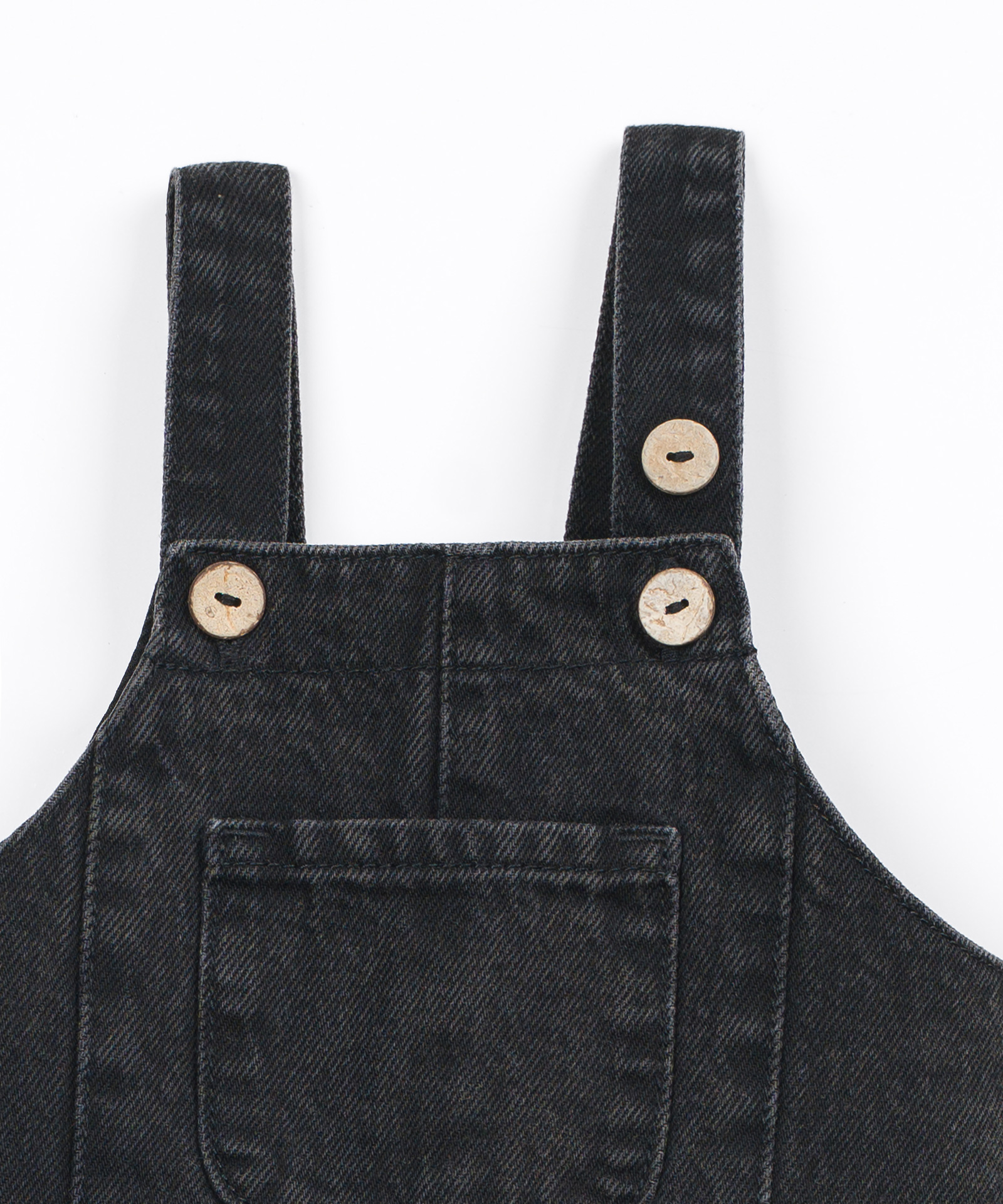Salopette en denim avec poche