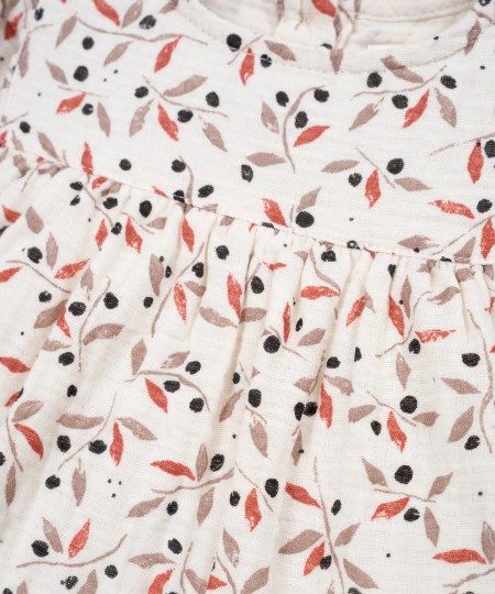 Cotton fabric tunic