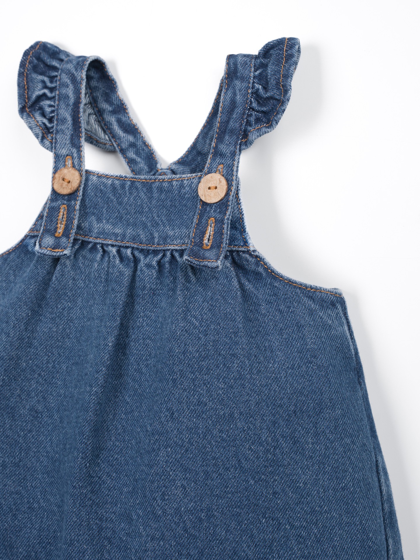 Robe en jean en coton