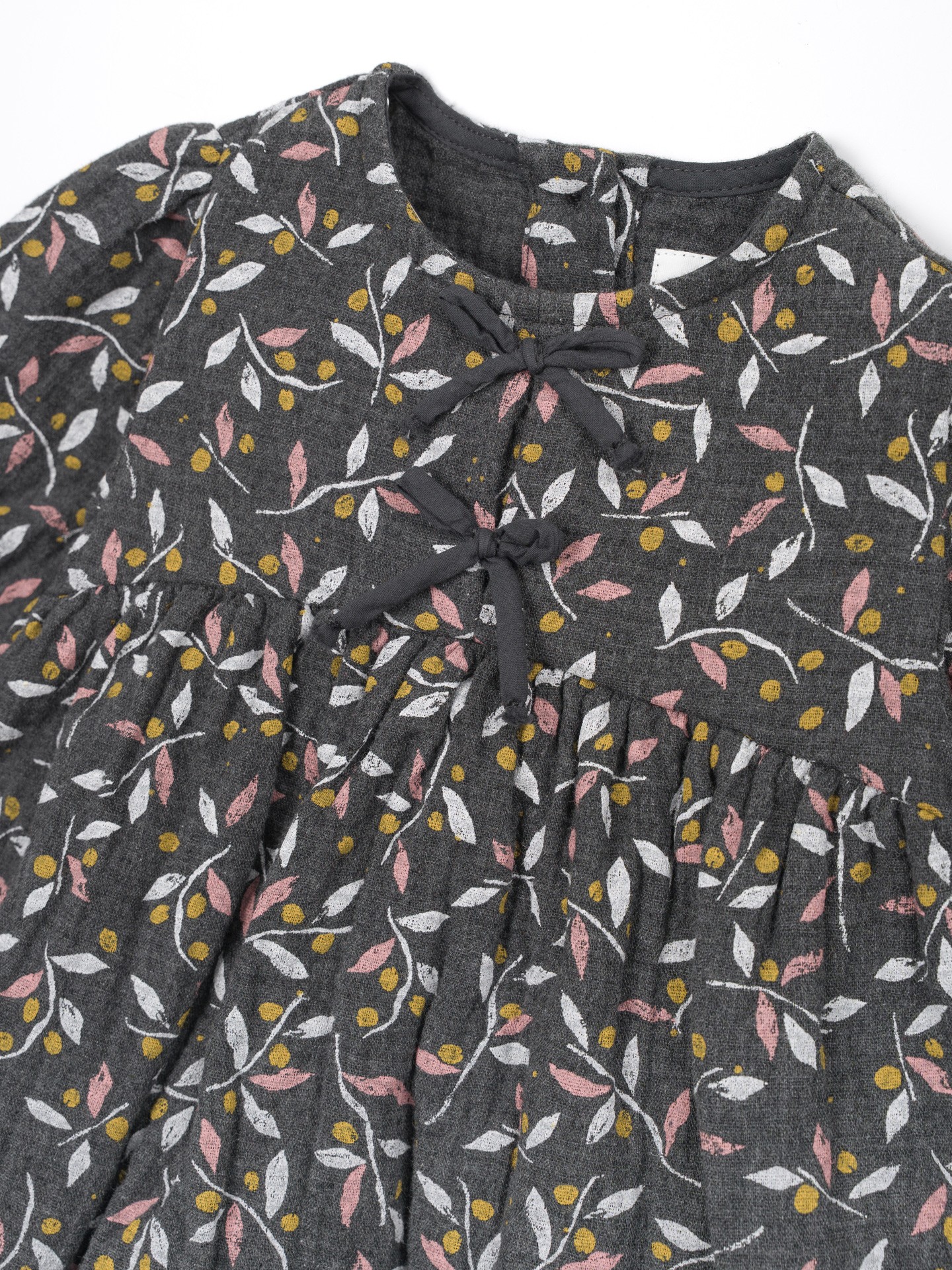 Printed fabric dress