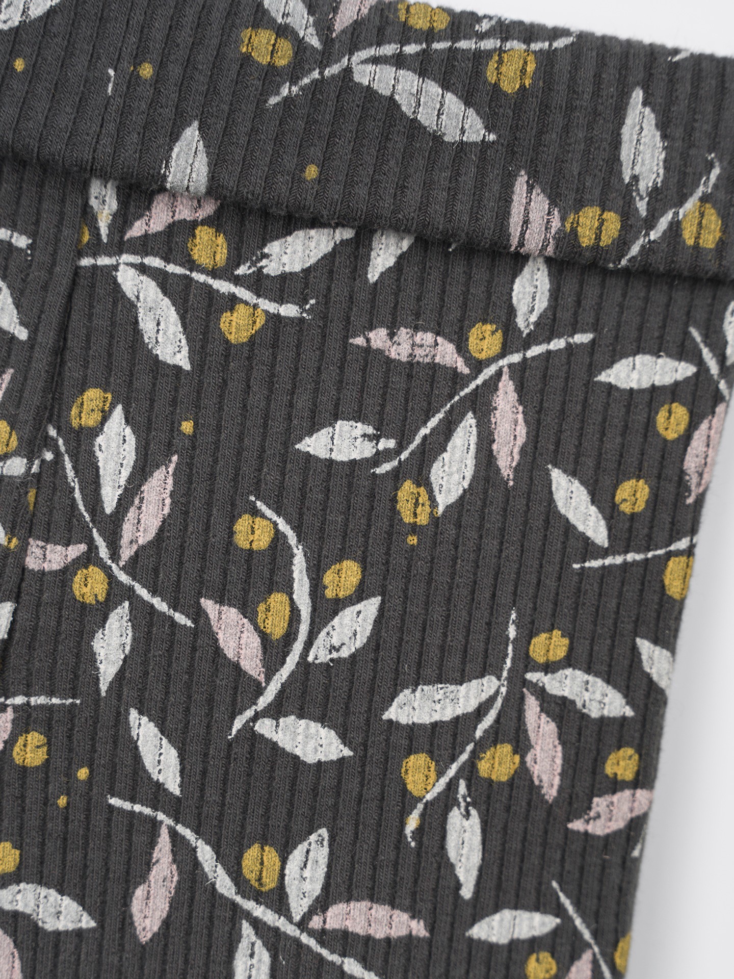 Leggings avec Taille Pliable en Coton et Modal