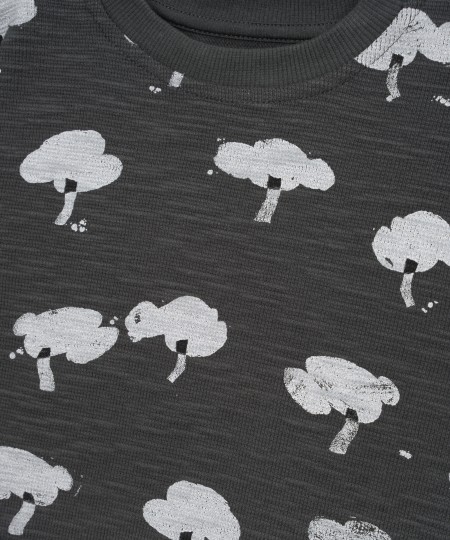 T-shirt à manches longues avec imprimé