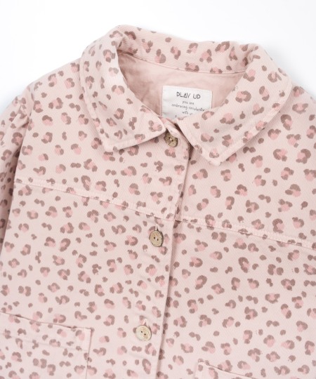 Chemise en sergé imprimée