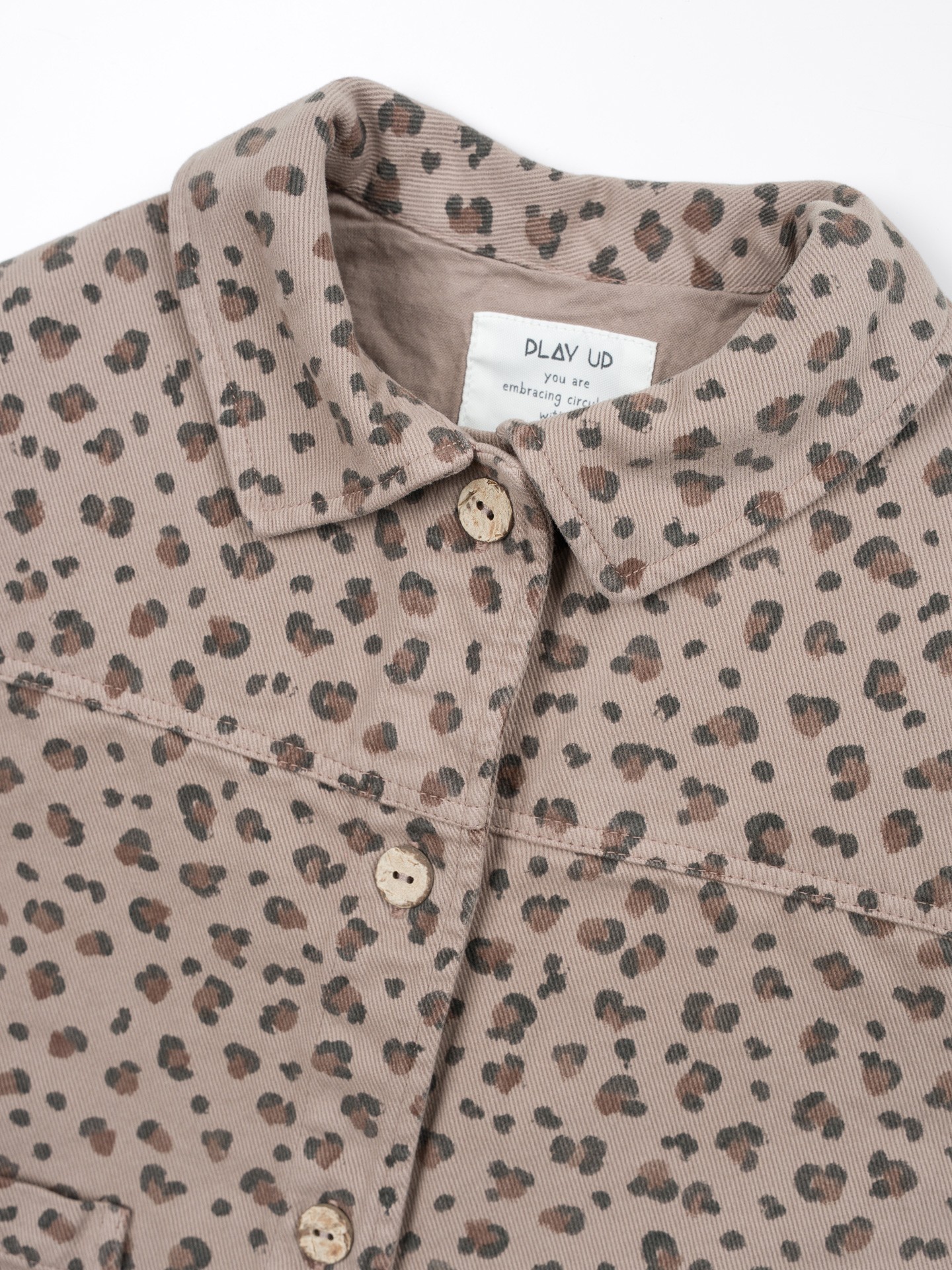 Camisa de sarja com estampado