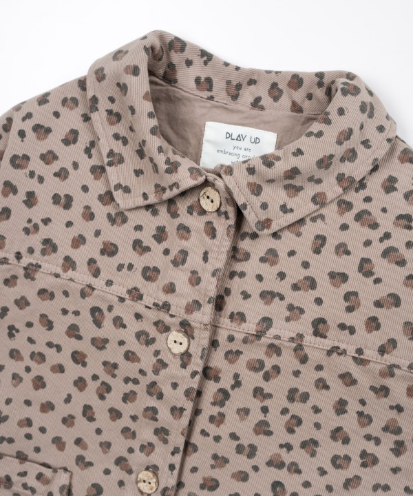 Camisa de sarga estampada