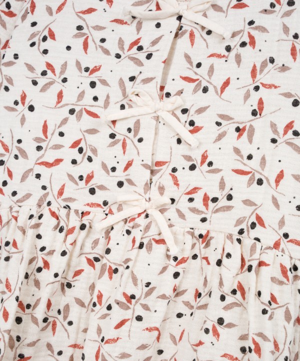 Robe en tissu de coton