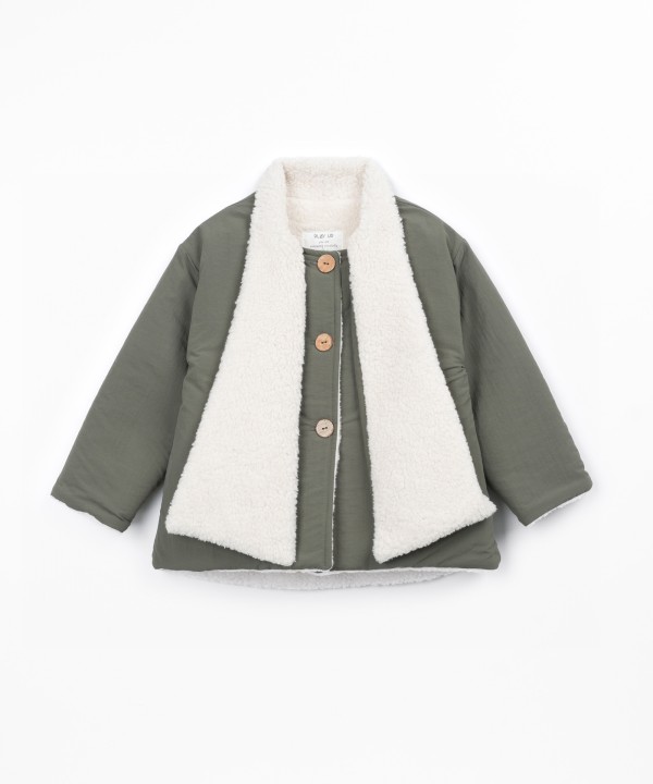 Parka com forro de p�lo