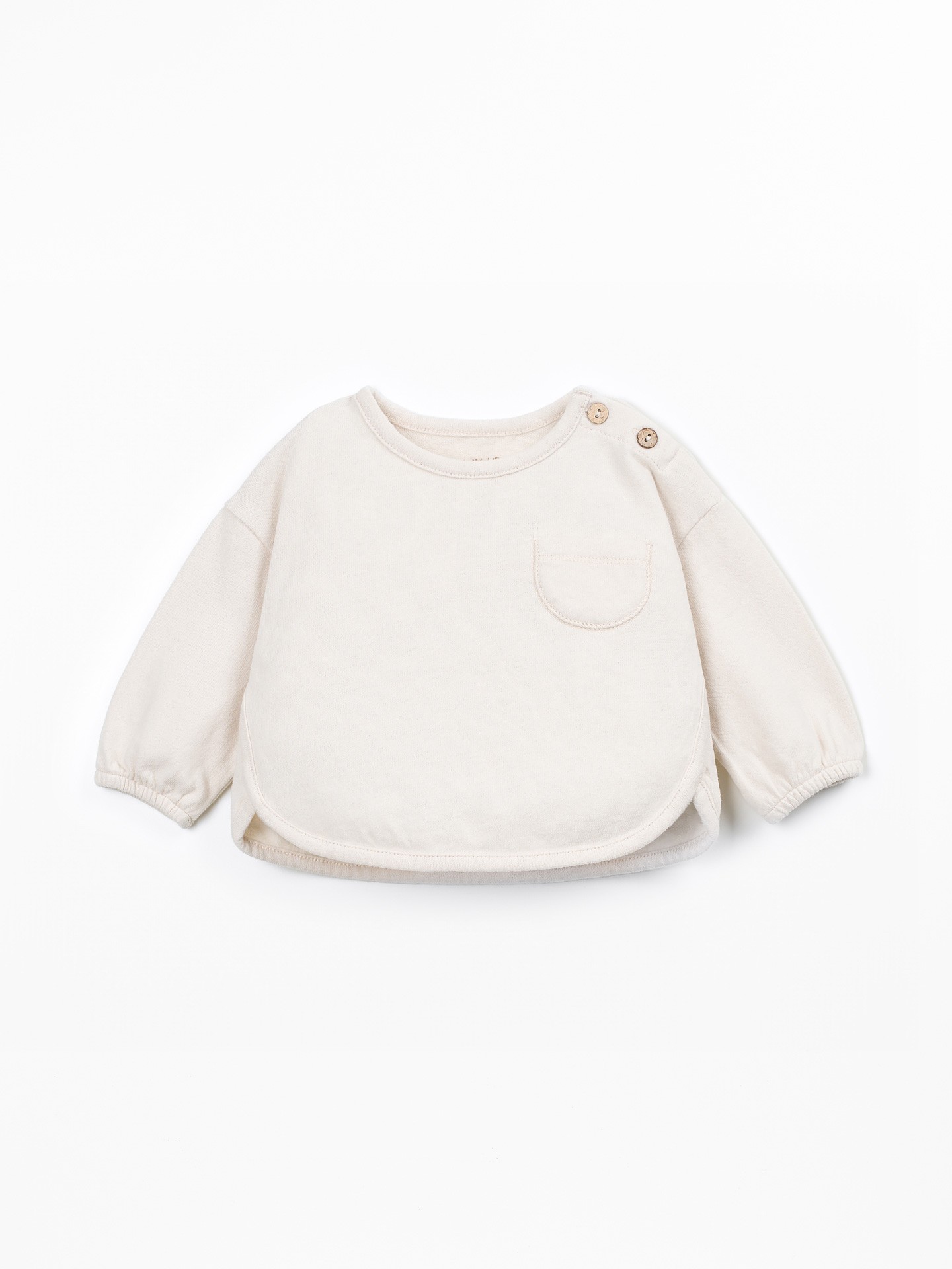 Jersey t-shirt with recycled fibers